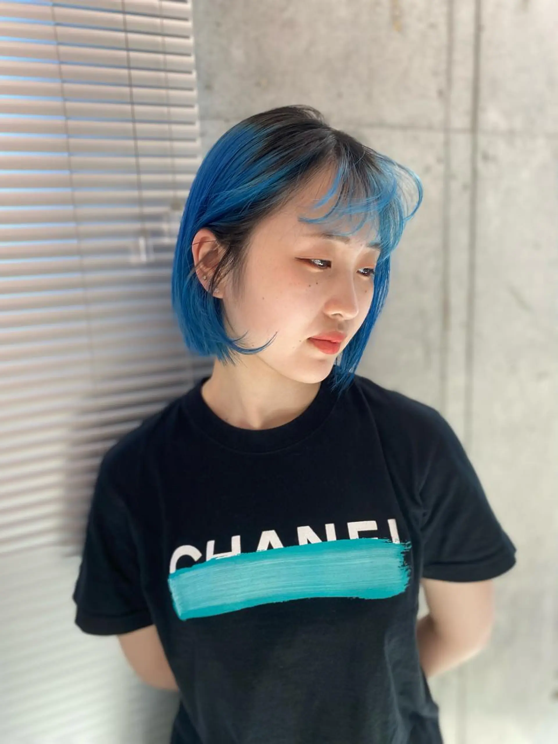 ミディアム カラー ヘアアレンジ ヘアカラー トリートメント mina 🌷のヘアスタイル