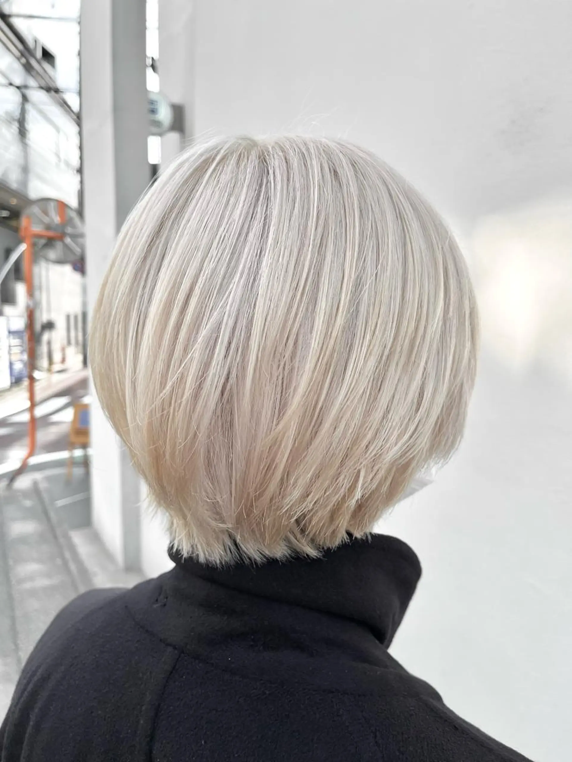 メンズ ヘアカラー トリートメント ♱地雷カラー♱ウルフ ♱ 藍衣 ♱のヘアスタイル