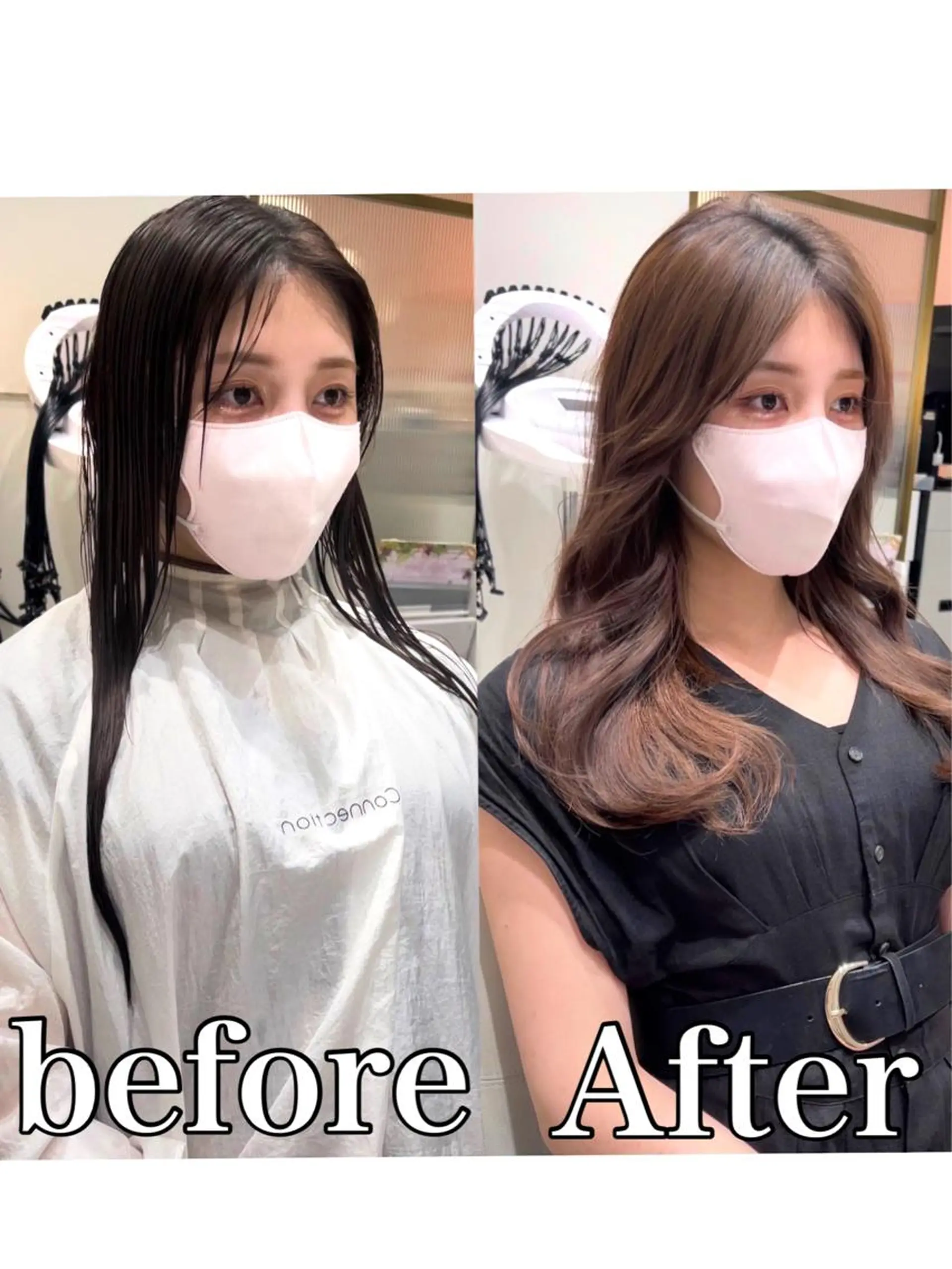 ロング カラー 顔周り特化/韓国ヘア /レイヤー/吉野幸大のヘアスタイル