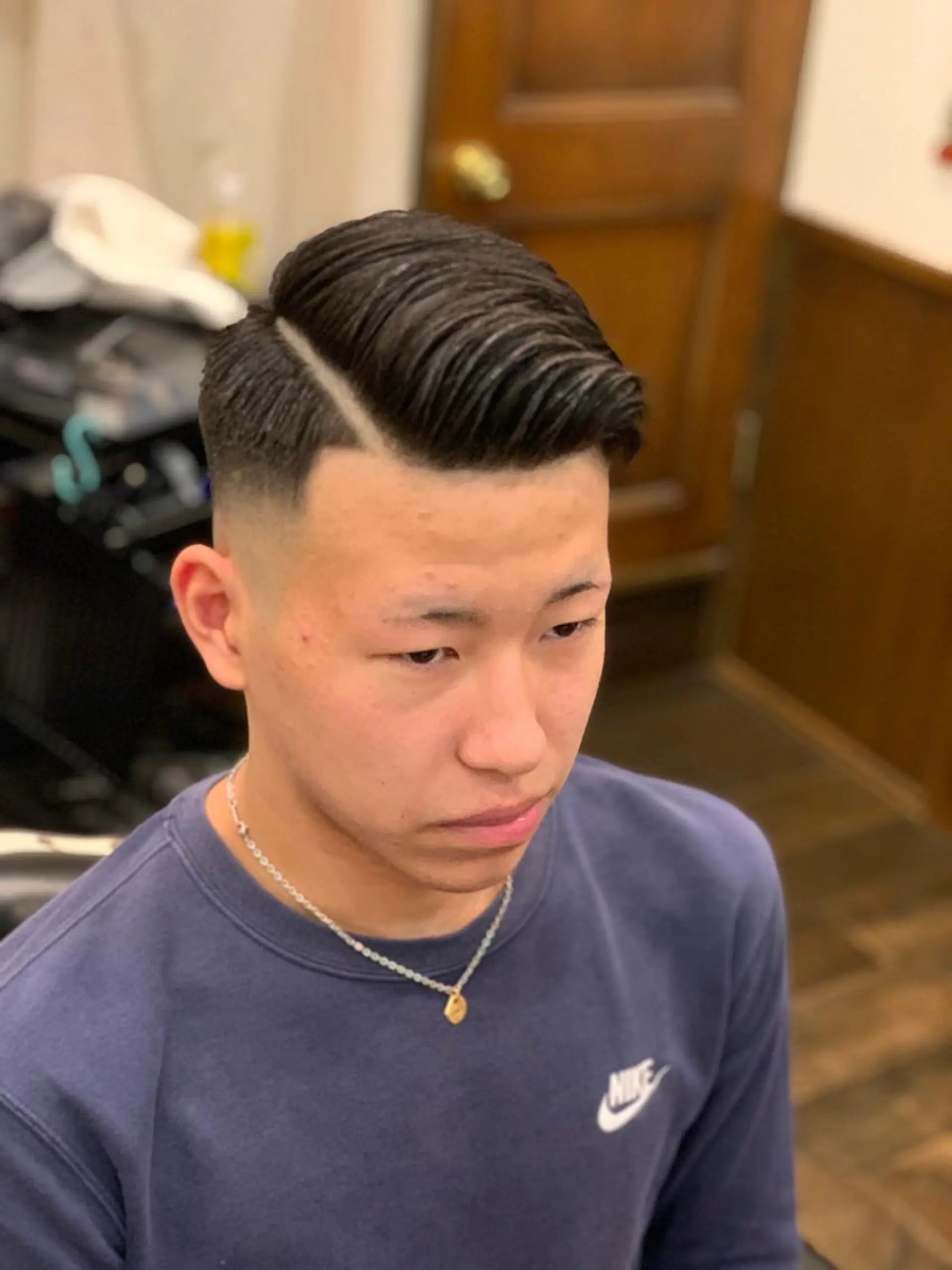 ショート HIRO銀座　バーバーショップ丸の内所属・ヒロ銀座 林のヘアスタイル