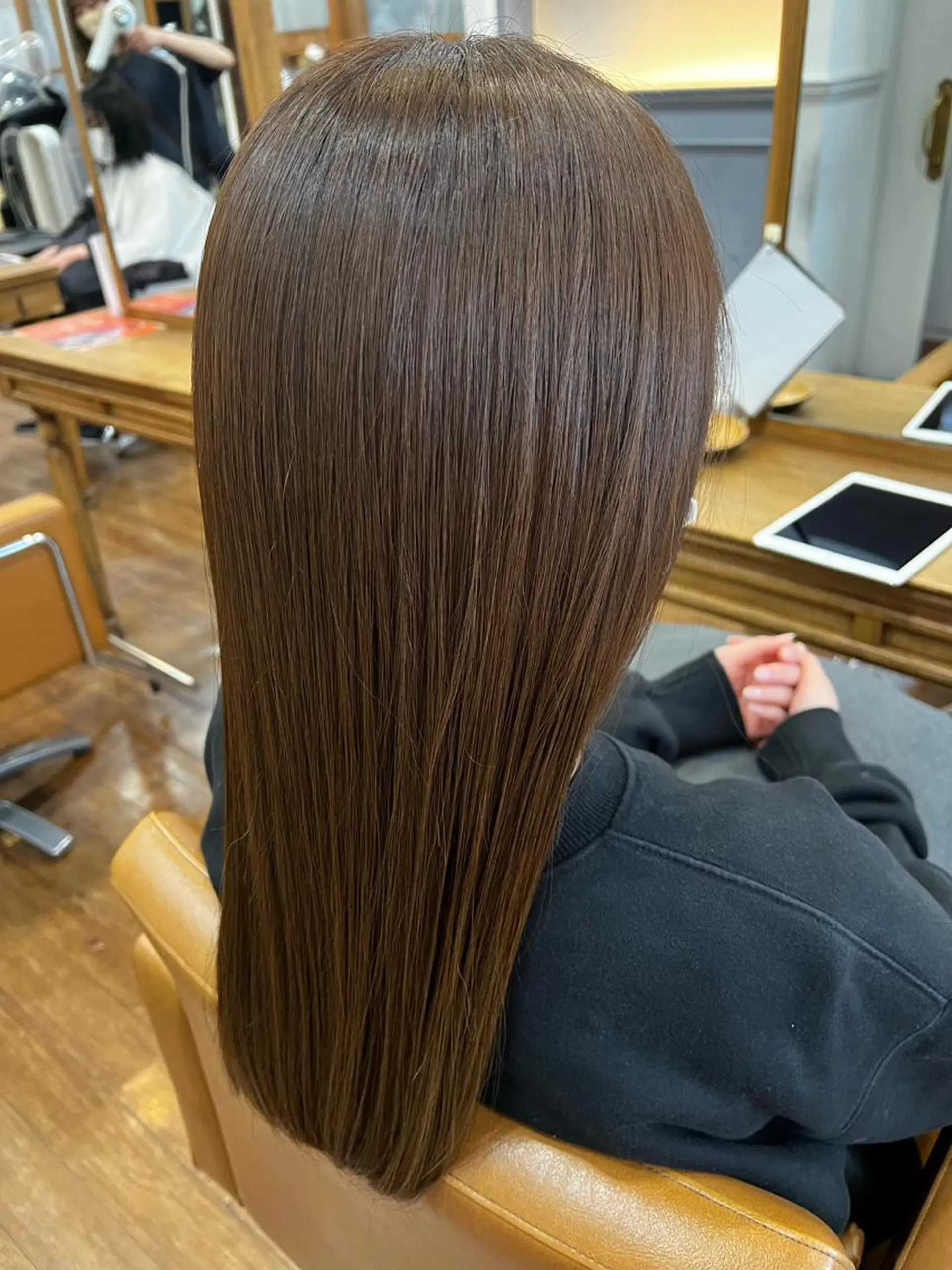 ロング スパニスト おおつかちなつのヘアスタイル