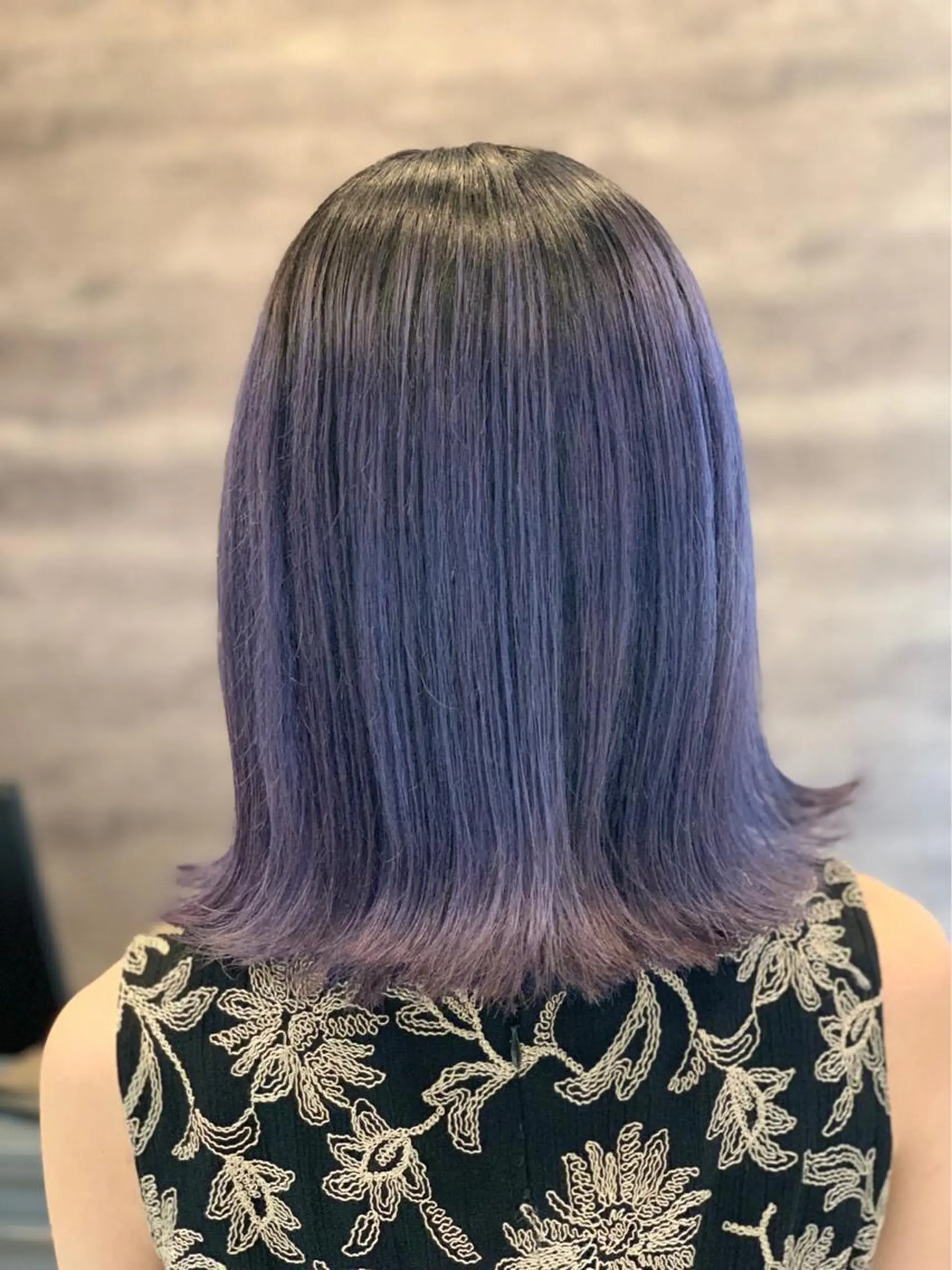 ミディアム カラー ラベンダーカラー 💈Blanco💈 カラー&ケア🌈のヘアスタイル