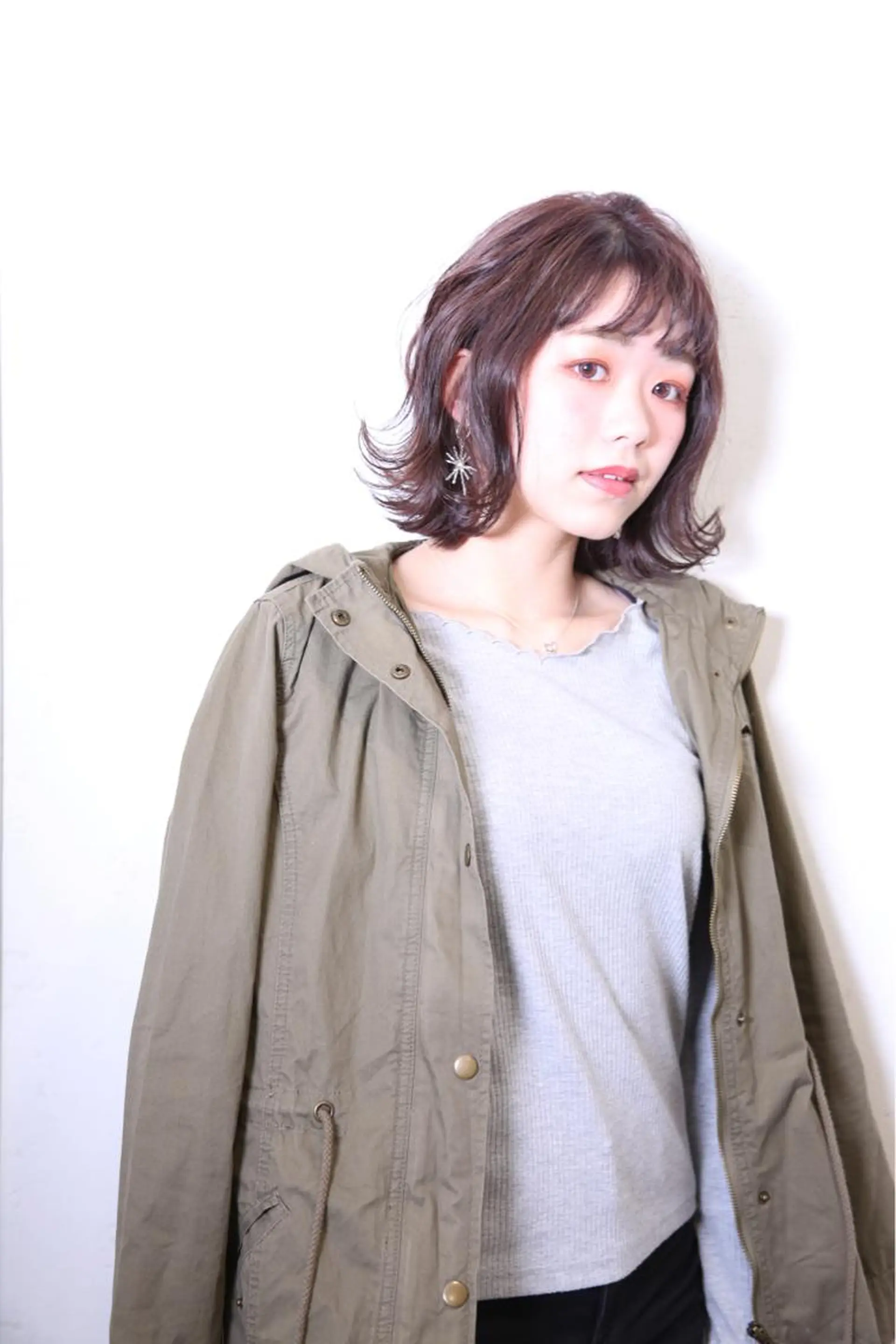 ミディアム カラー アディクシーカラー バレイヤージュ ブリーチ ケアブリーチ デザインカラー ヘアカラー トリートメント unpeu hair  二条所属・先着1名様限定 カット無料のヘアスタイル