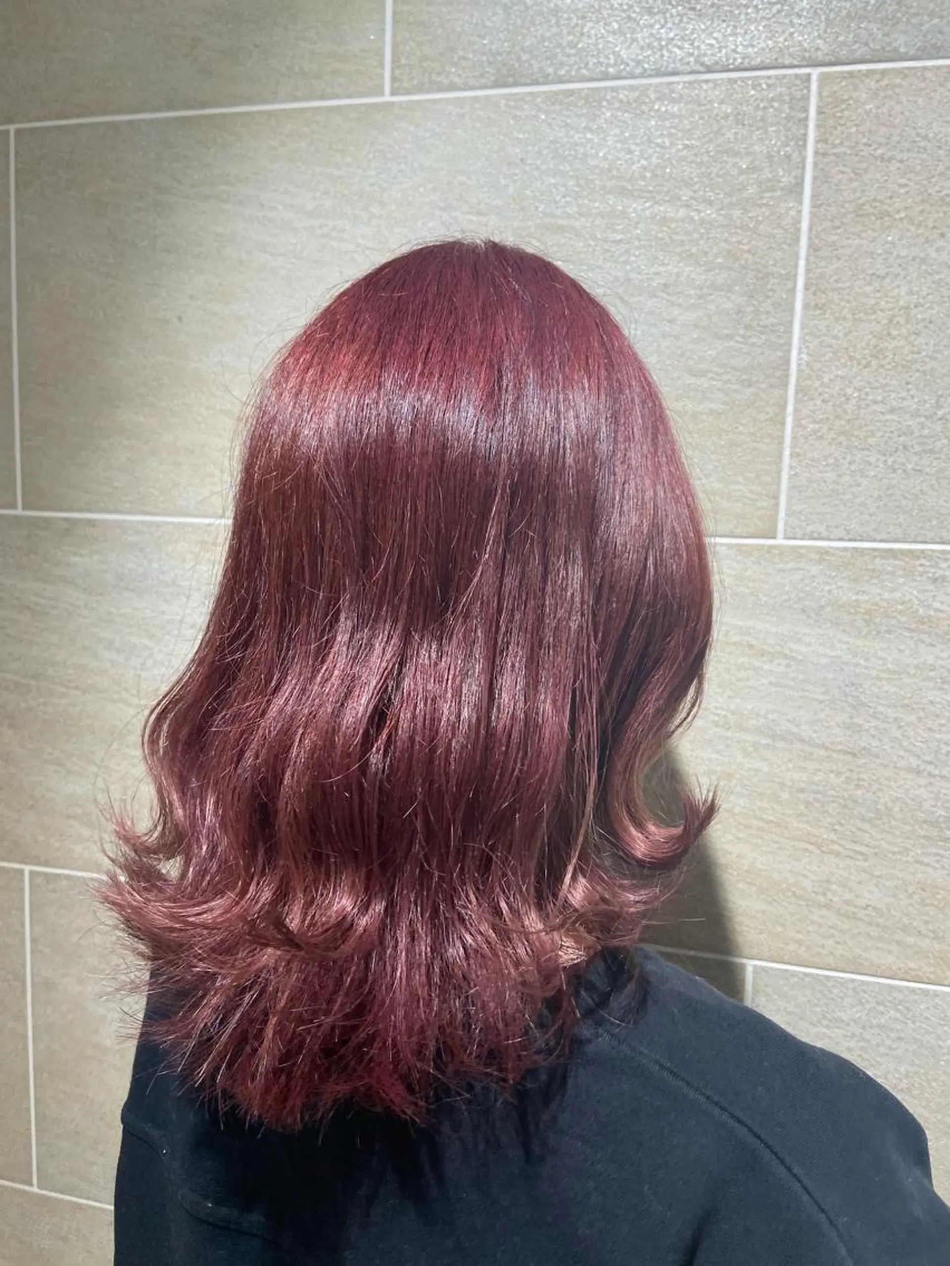 ミディアム カラー ブリーチ ヘアカラー hair＆make CIEL所属・武井 哉子のヘアスタイル