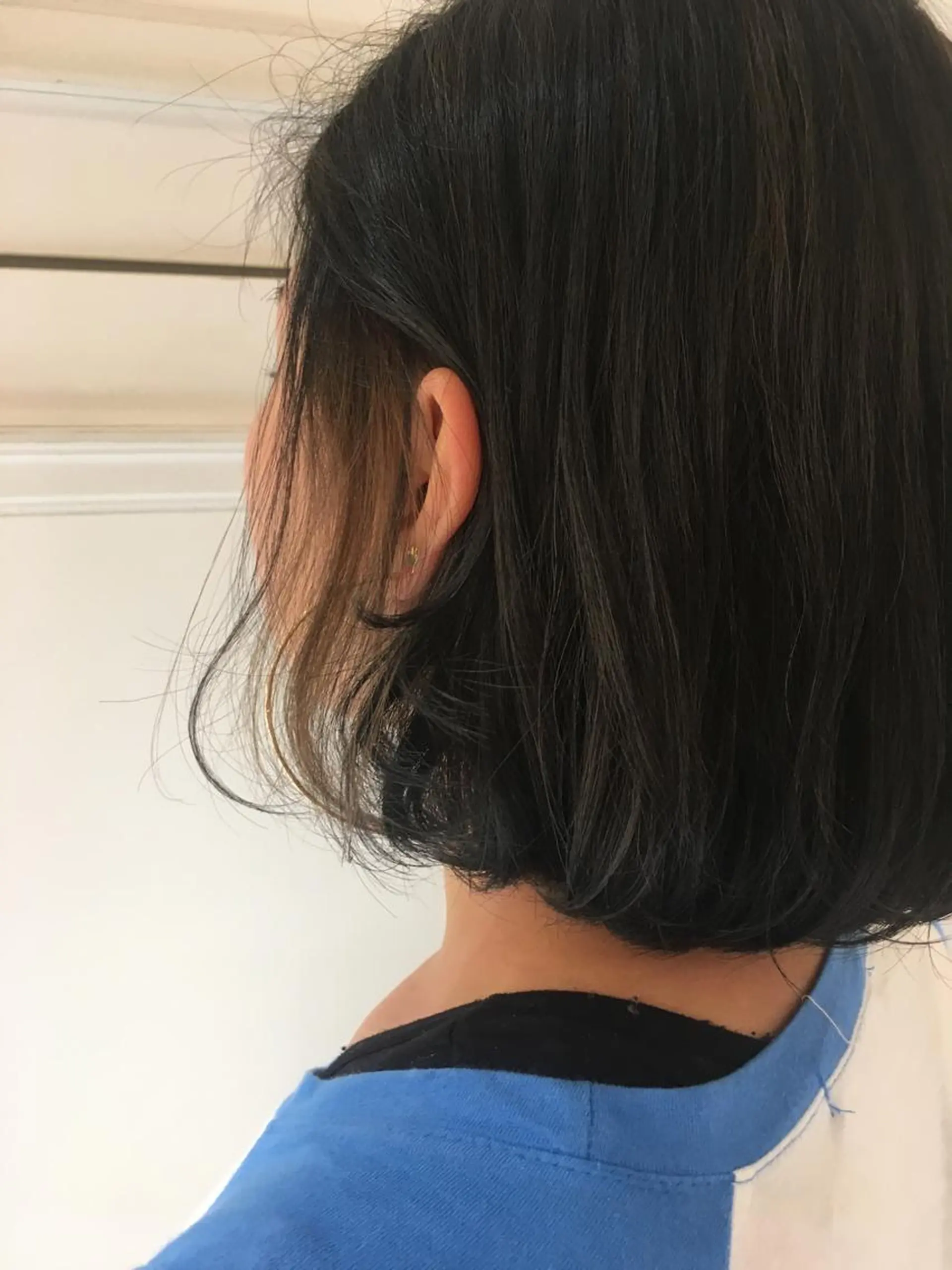 ミディアム 田中 未澪のヘアスタイル