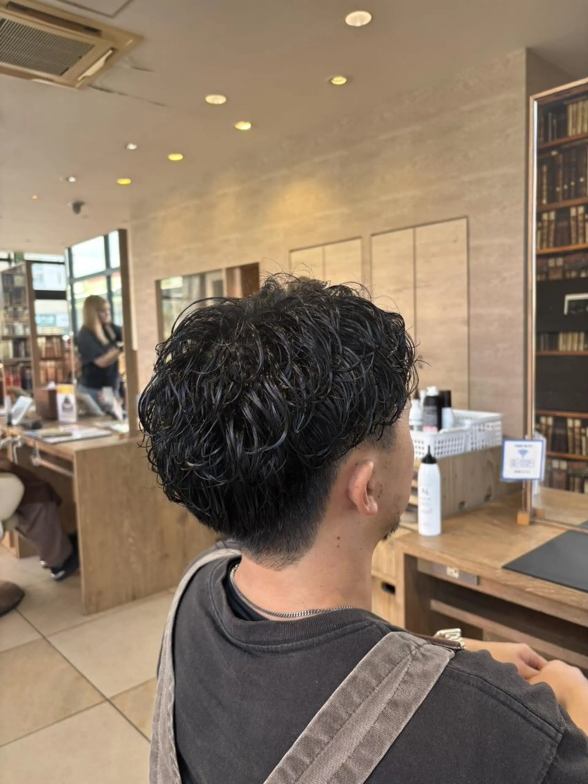 パーマ メンズ カット パーマ パーマ特化美容師◎ 新宮中央/平田楓真のヘアスタイル