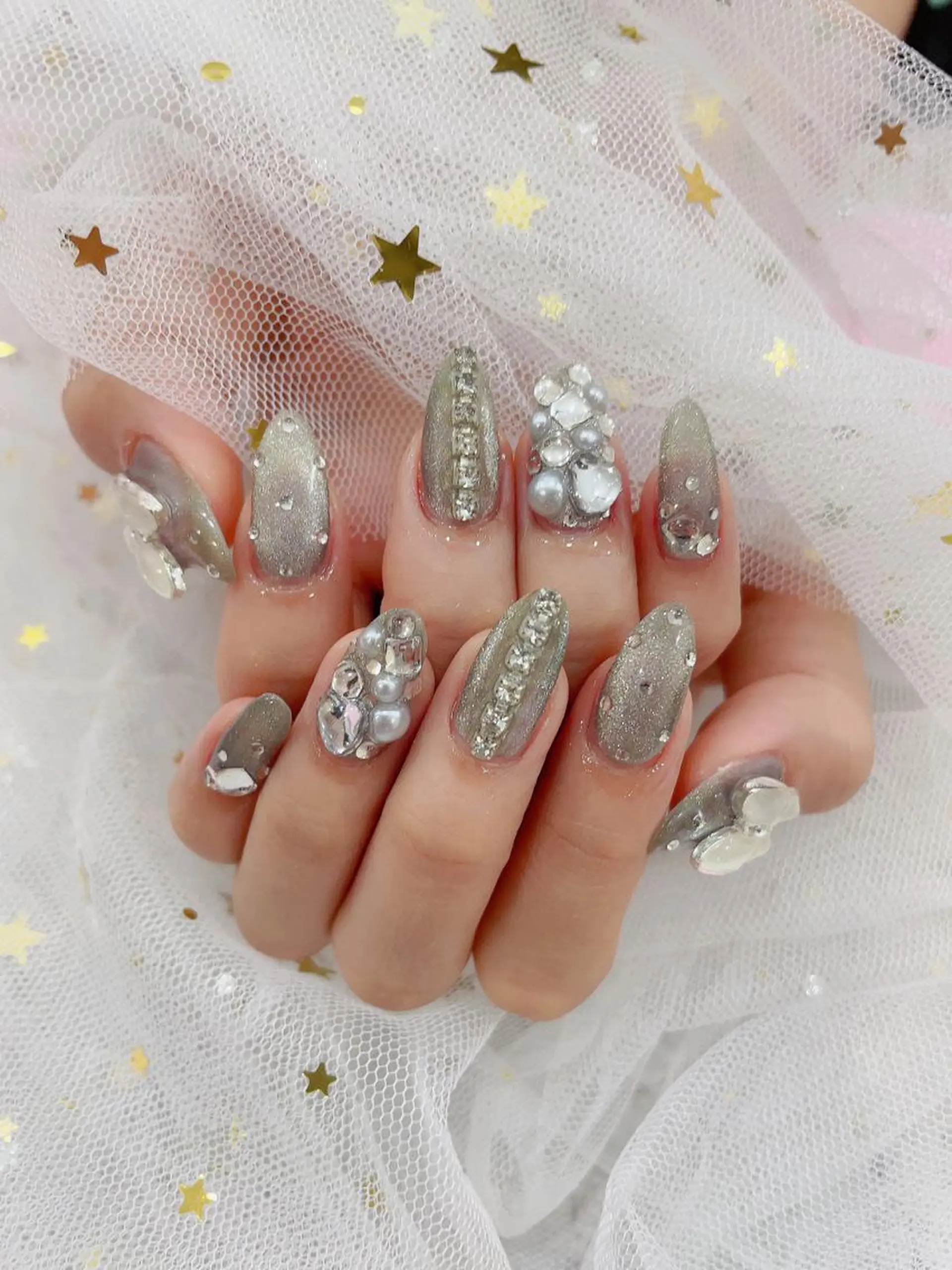 ミディアム ネイル cho nailのネイルデザイン