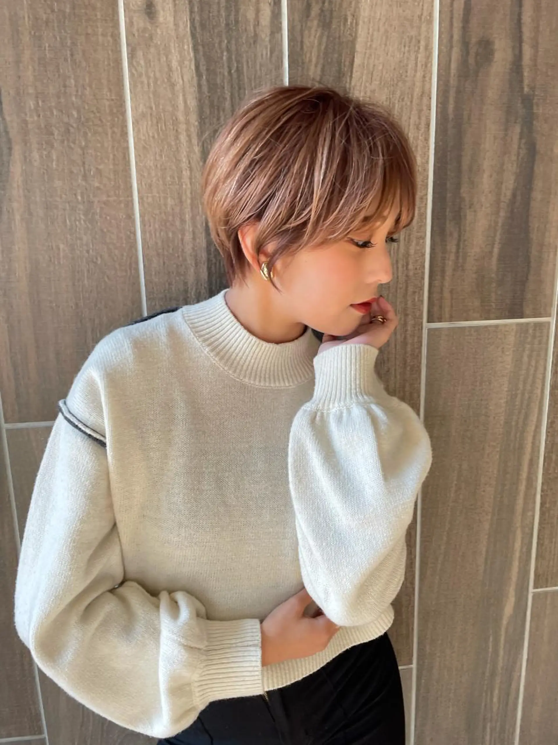 ショート カラー カット ヘアカラー トリートメント ヘッドスパ One By The Ect所属・ショート/脱白髪染め ☆宇﨑悠実のヘアスタイル