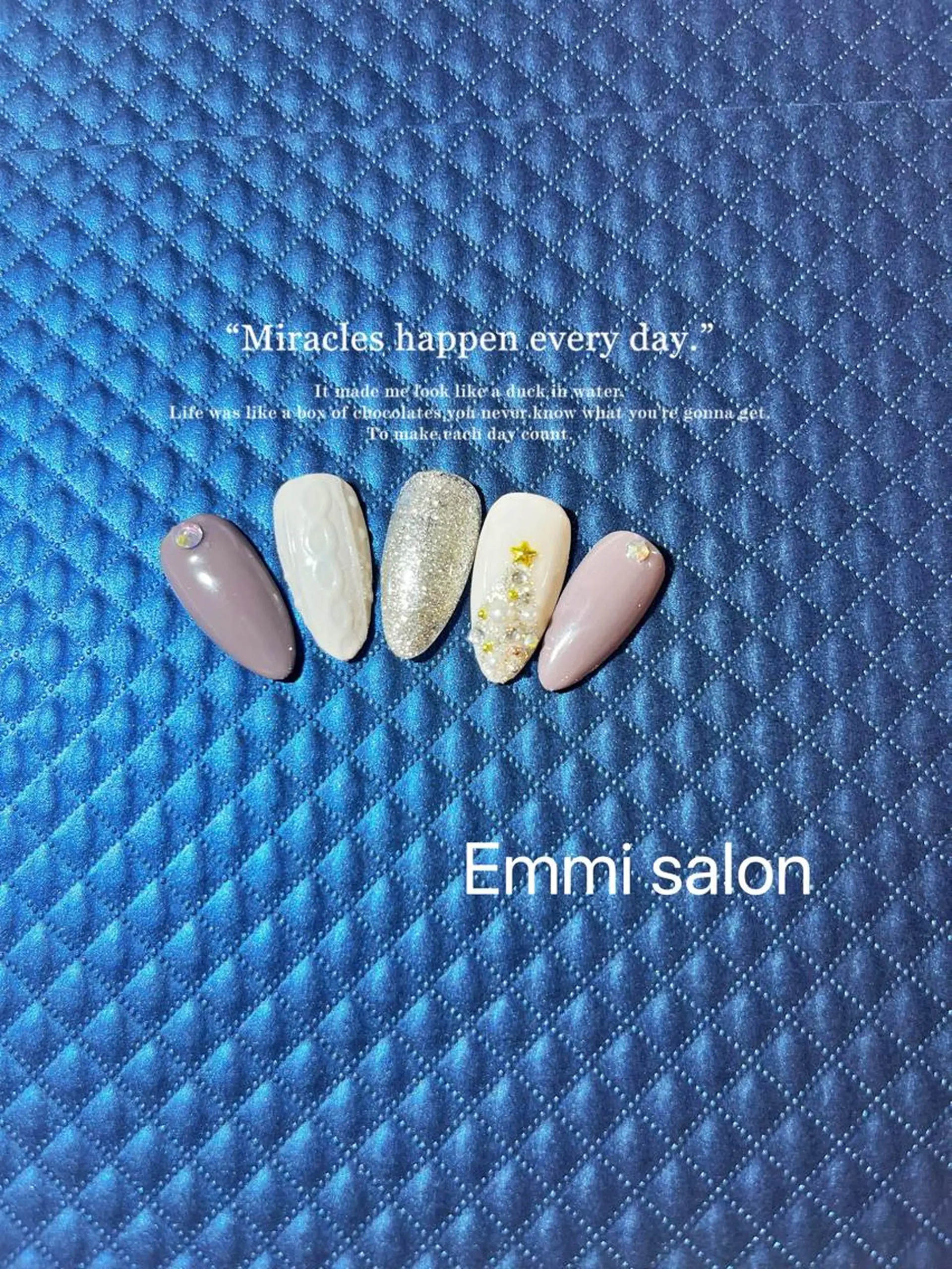 ネイル 冬ネイル emmi      salon所属・Emmi salonのネイルデザイン