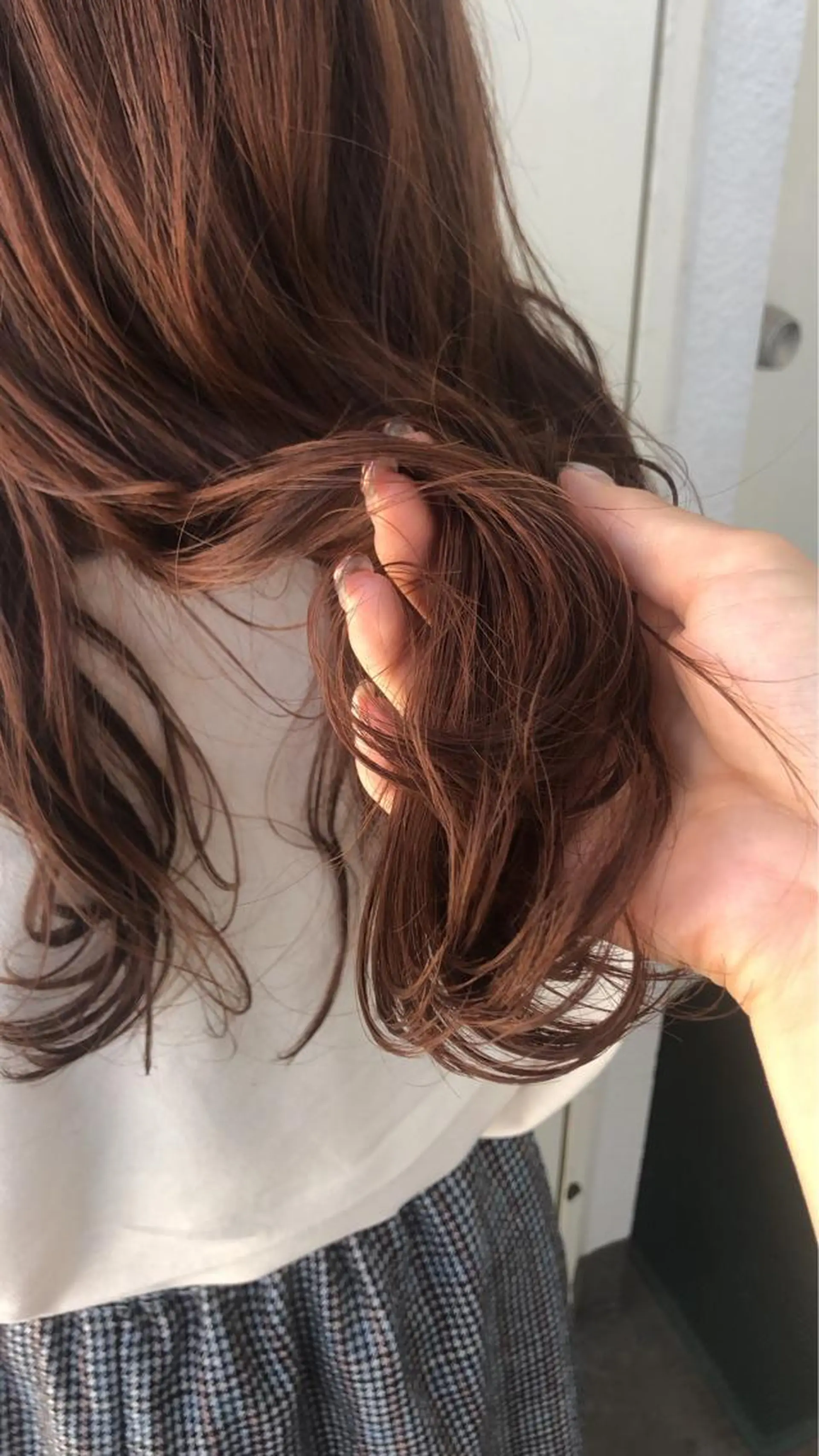 ロング カラー ヘアアレンジ カット ヘアカラー トリートメント NANA／trend style🕊🍑のヘアスタイル