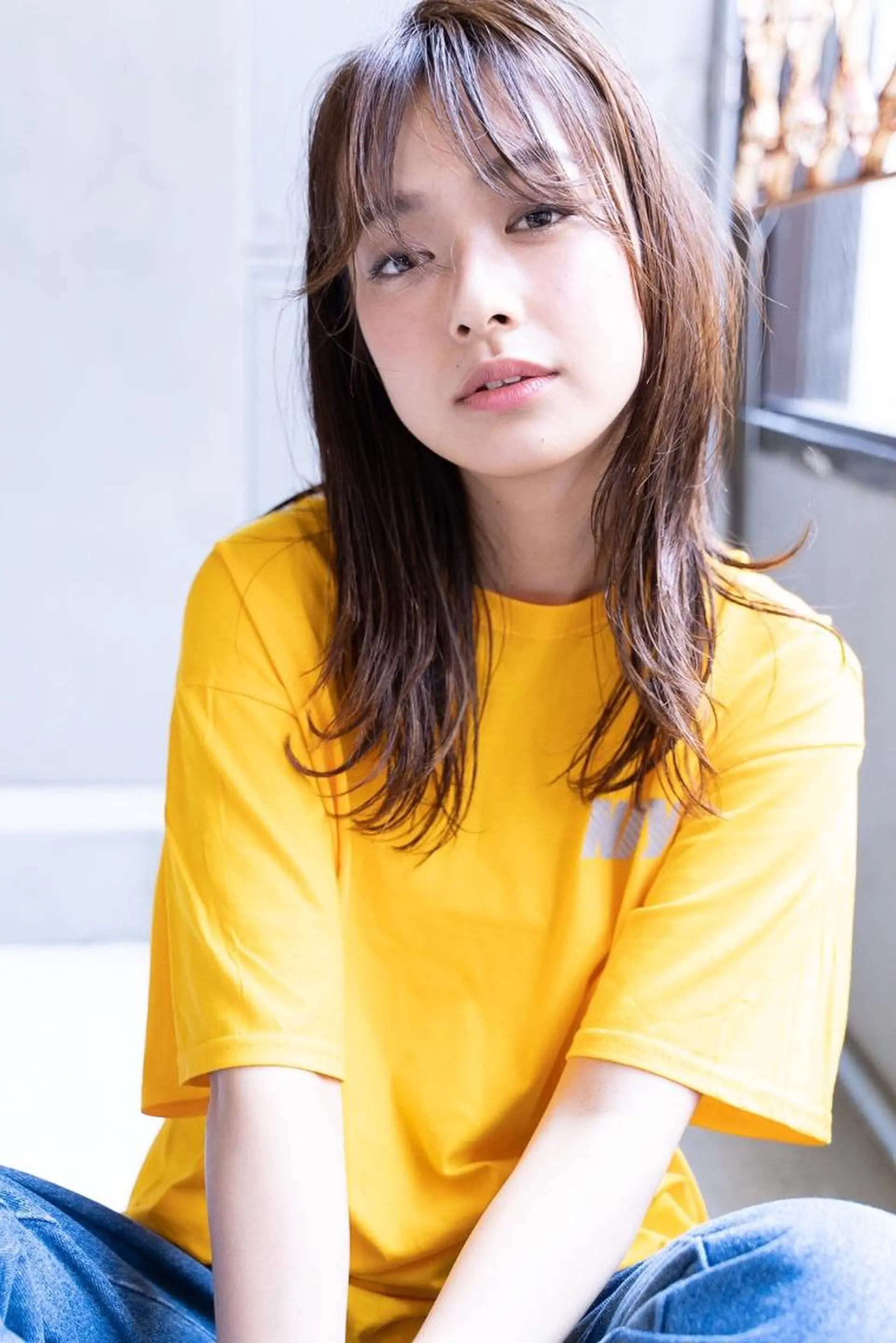 セミロング Lien🌈 立川のヘアスタイル
