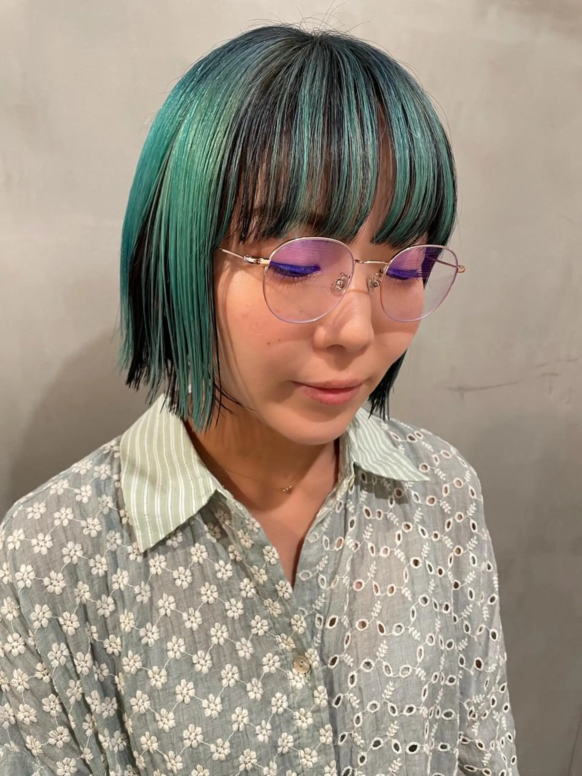 ショート カラー ヘアカラー トリートメント 優 作のヘアスタイル