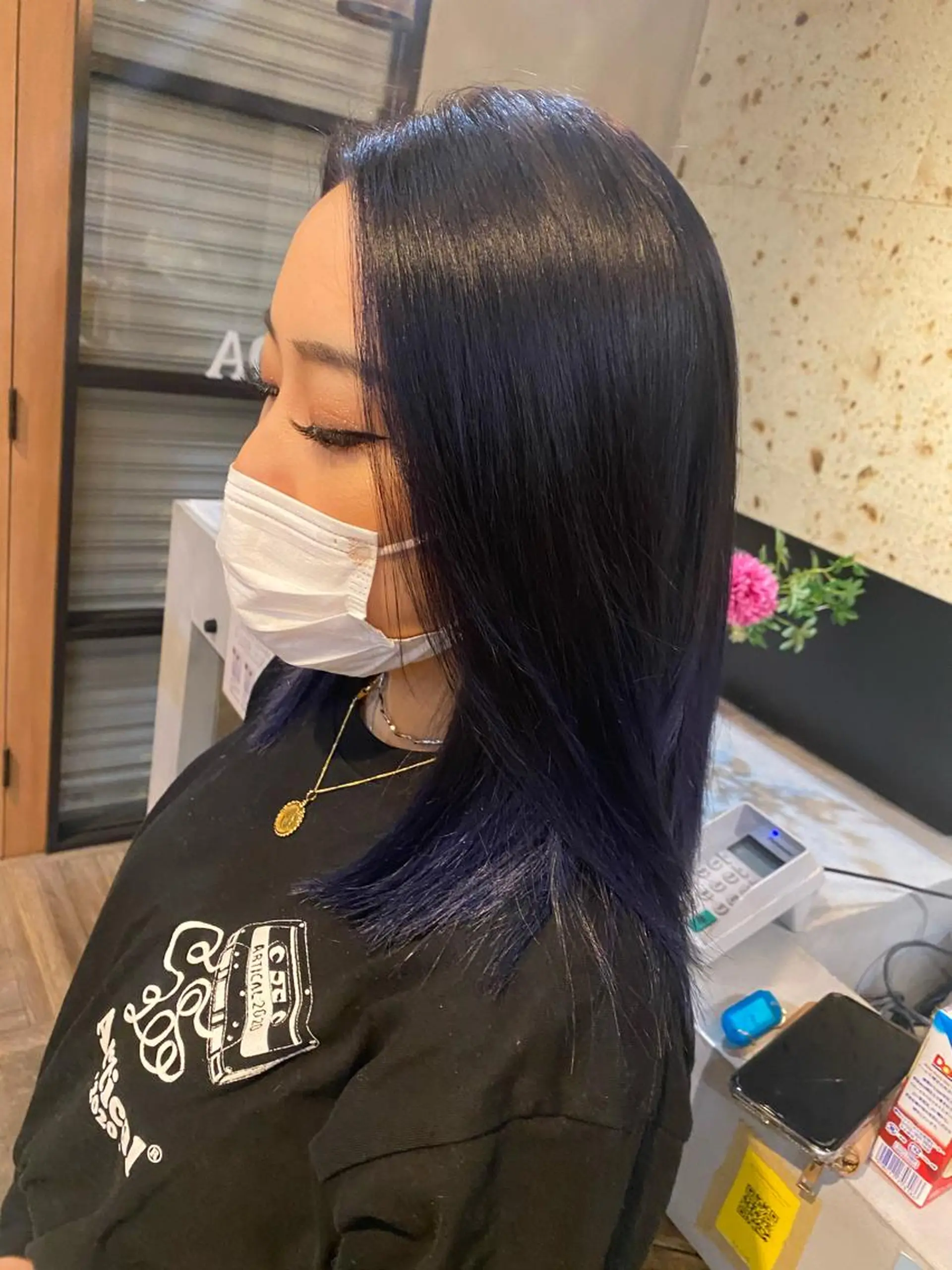 ロング ヘアカラー トリートメント sail所属・sail ミウのヘアスタイル