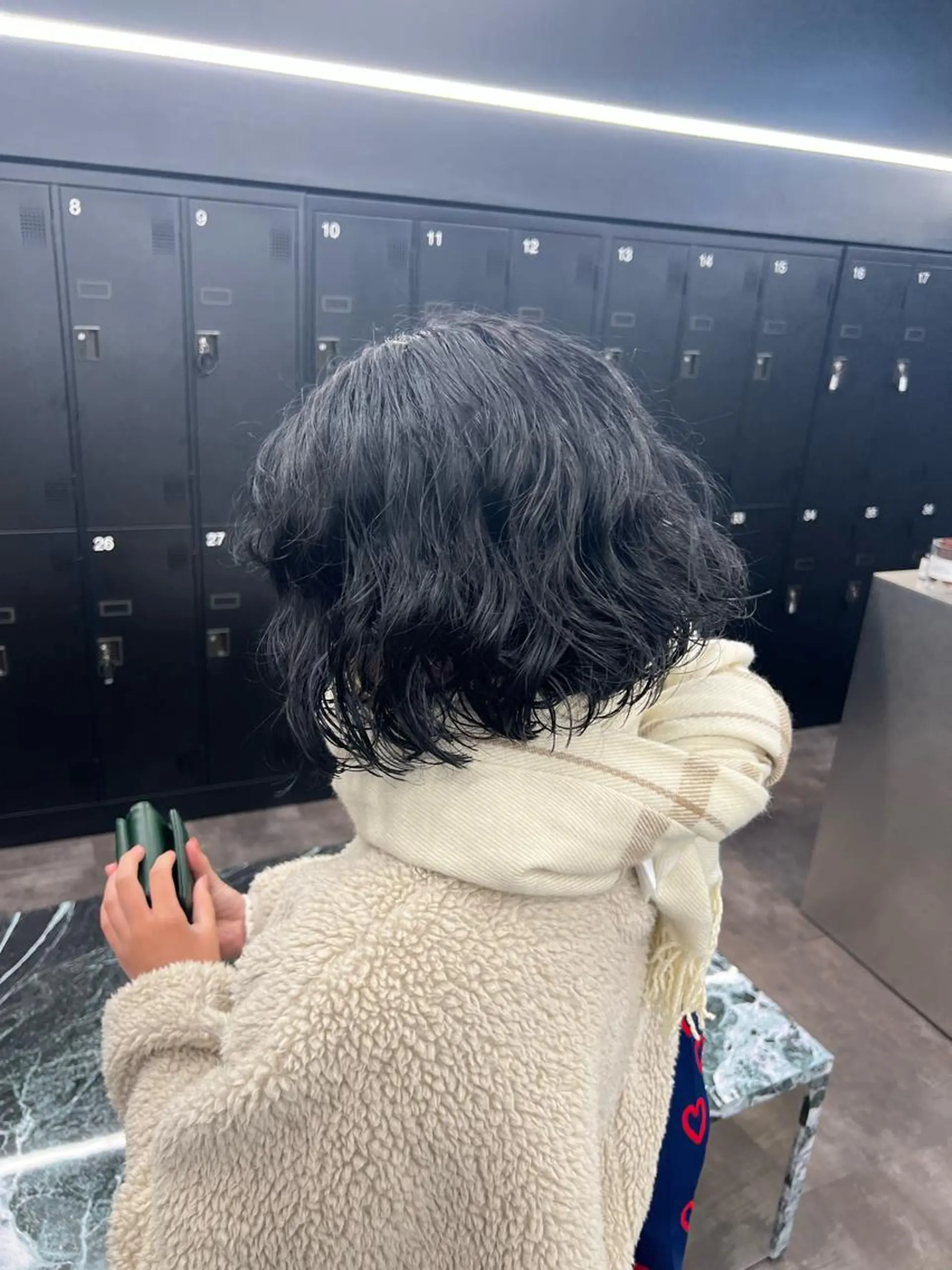 ミディアム パーマ ミディアムパーマ カット パーマ je suis heureuse所属・ハイライトカラー 🌀ゆい❣️のヘアスタイル