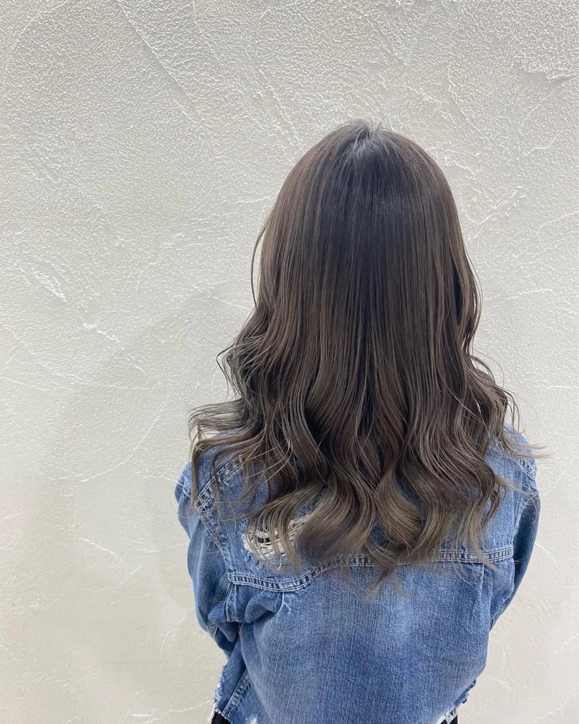 セミロング レイヤーカット カット ヘアカラー 片桐 大介のヘアスタイル