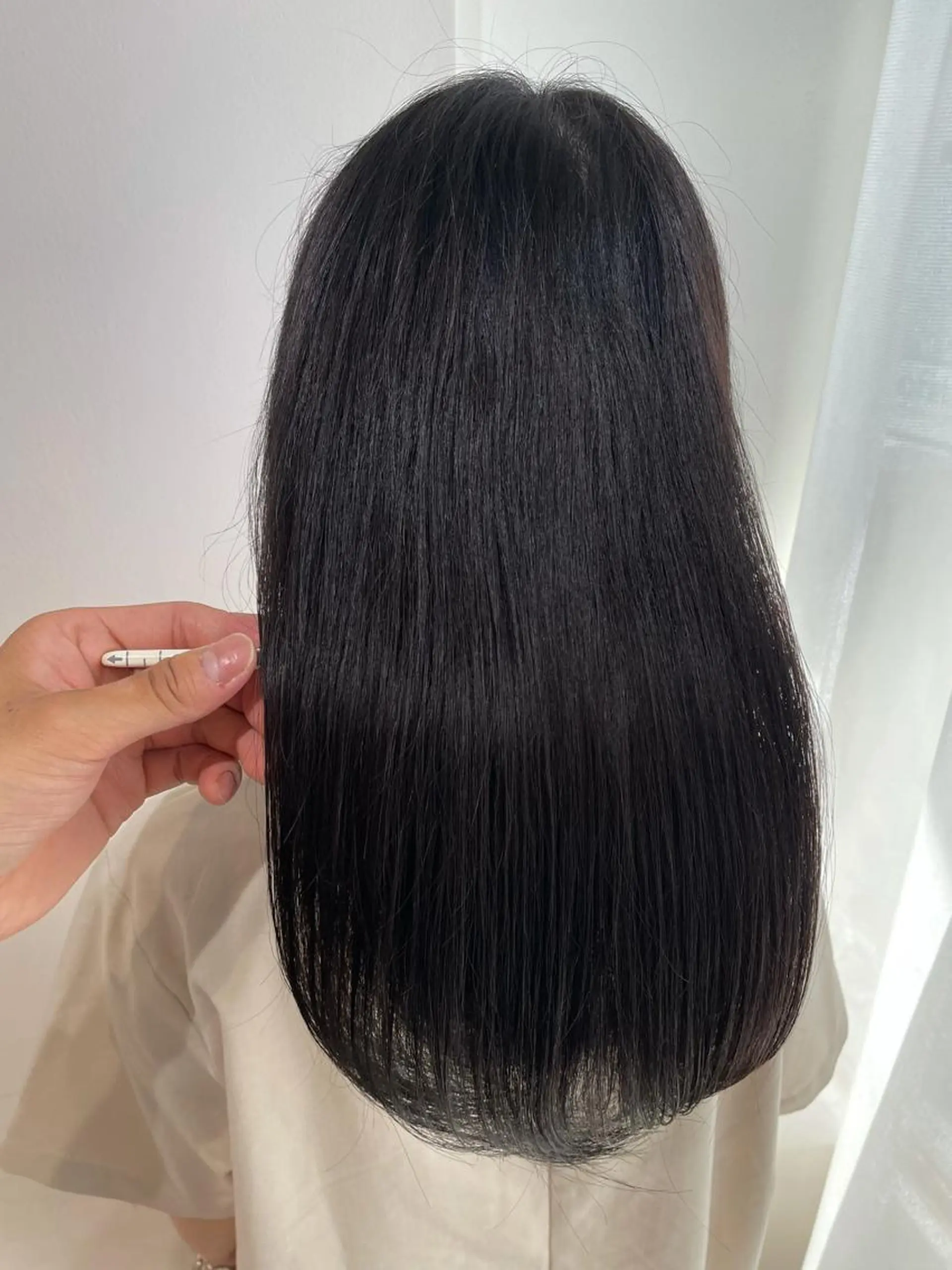 セミロング カラー アクアカラー 髪質改善 トリートメント 過去一の柔髪ヘア 🌿IVYjoureのヘアスタイル