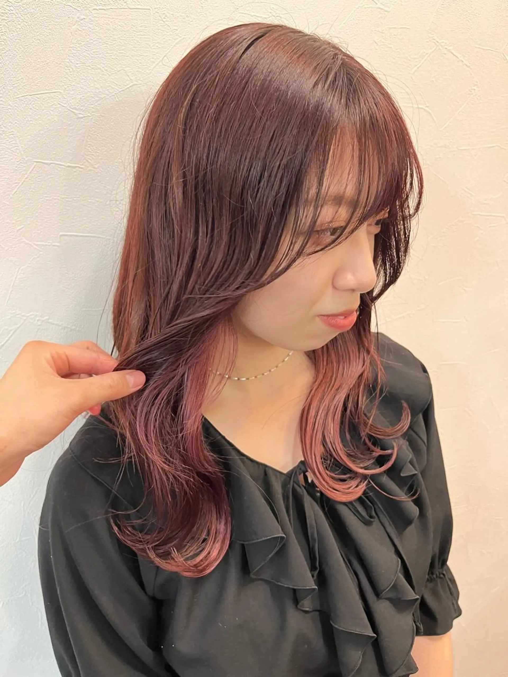 ロング カラー エクステ 💠西山果琳💠 マツパモデル募集のヘアスタイル