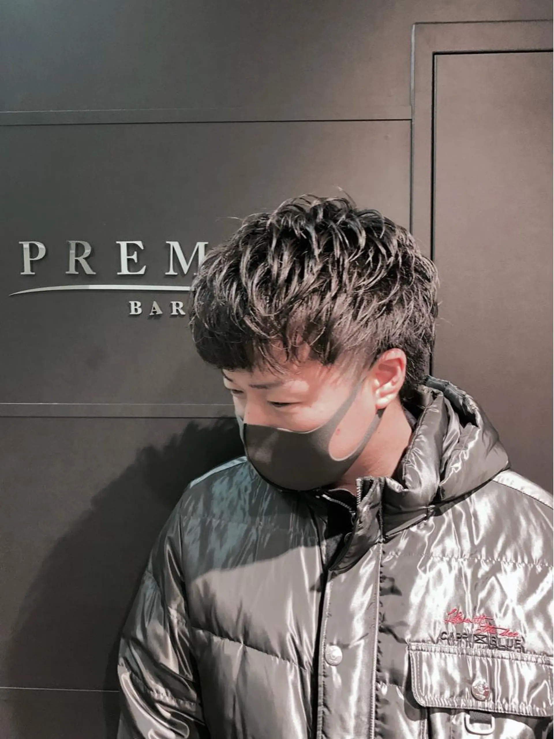 ミディアム メンズ HIROGINZA ヒロ銀座 青山所属・マツオ リュウホウ🐉のヘアスタイル