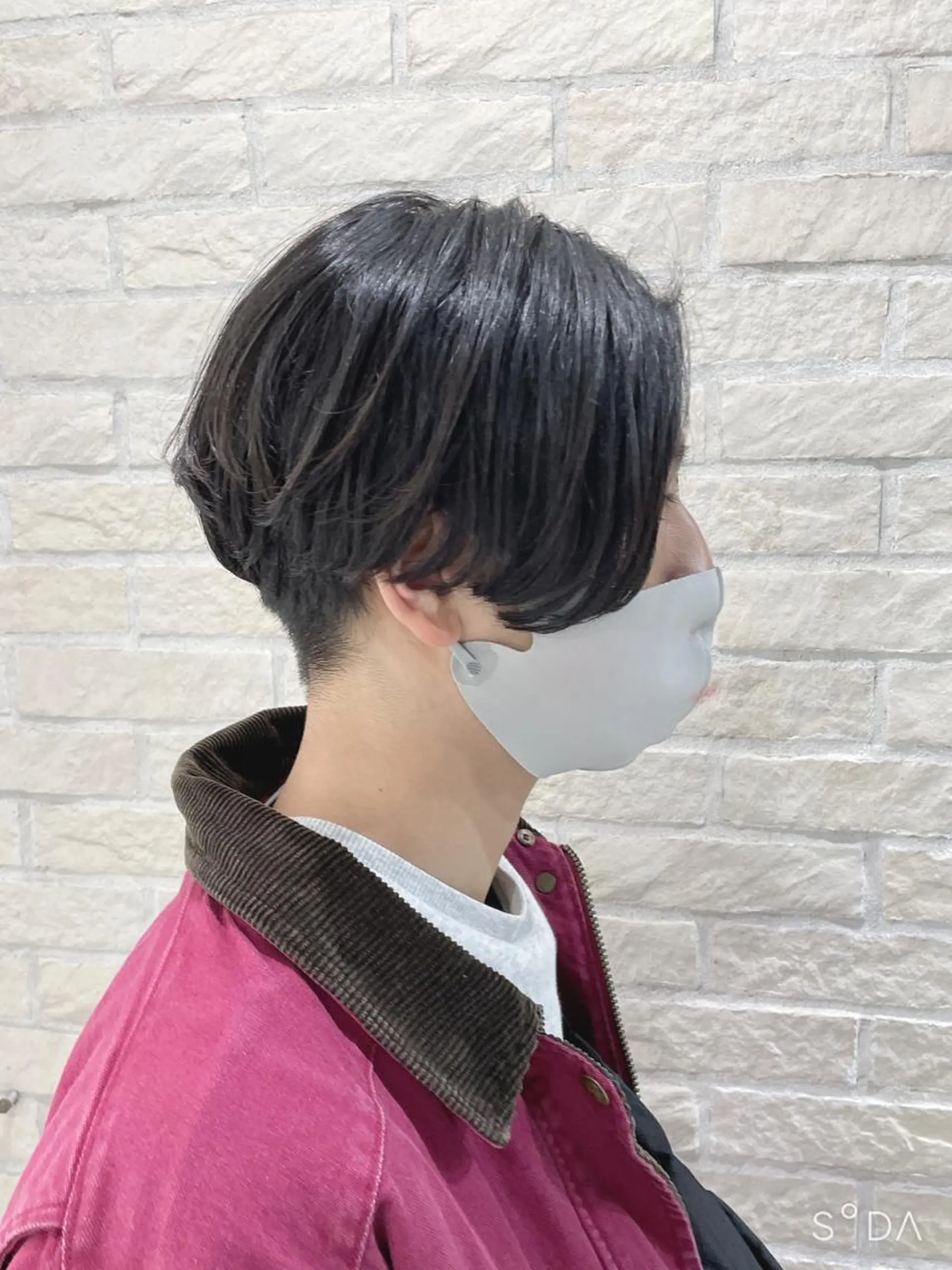 ショート パーマ メンズ 🪞髪質改善カラー× レイヤー河村真聖🪞のヘアスタイル