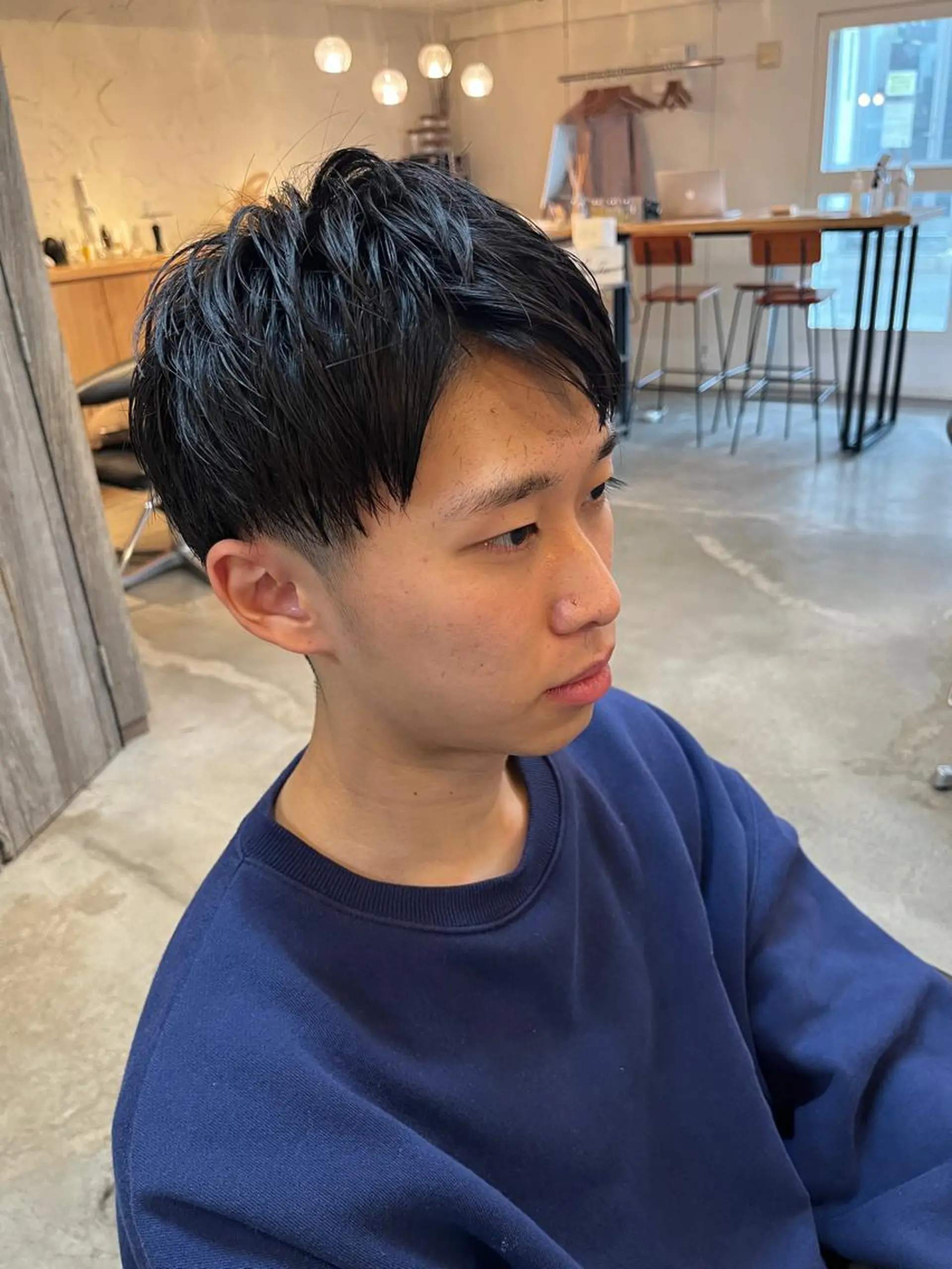 メンズ 三品 早妃のヘアスタイル