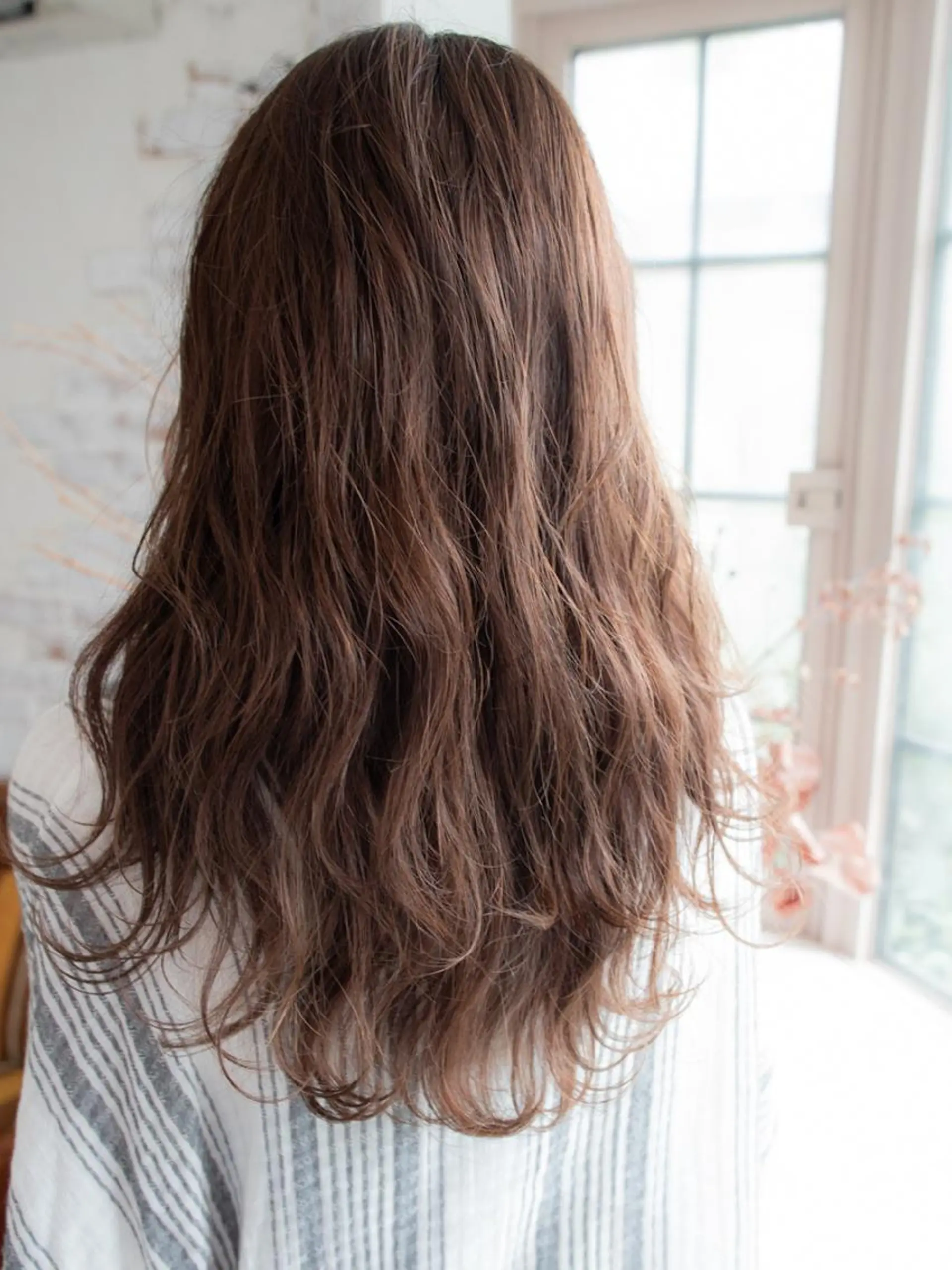 ロング カラー ヘアアレンジ ベージュカラー ハイライトカラー ハイライト ヘアカラー 北九州美容室 🕊️わかな✂︎のヘアスタイル