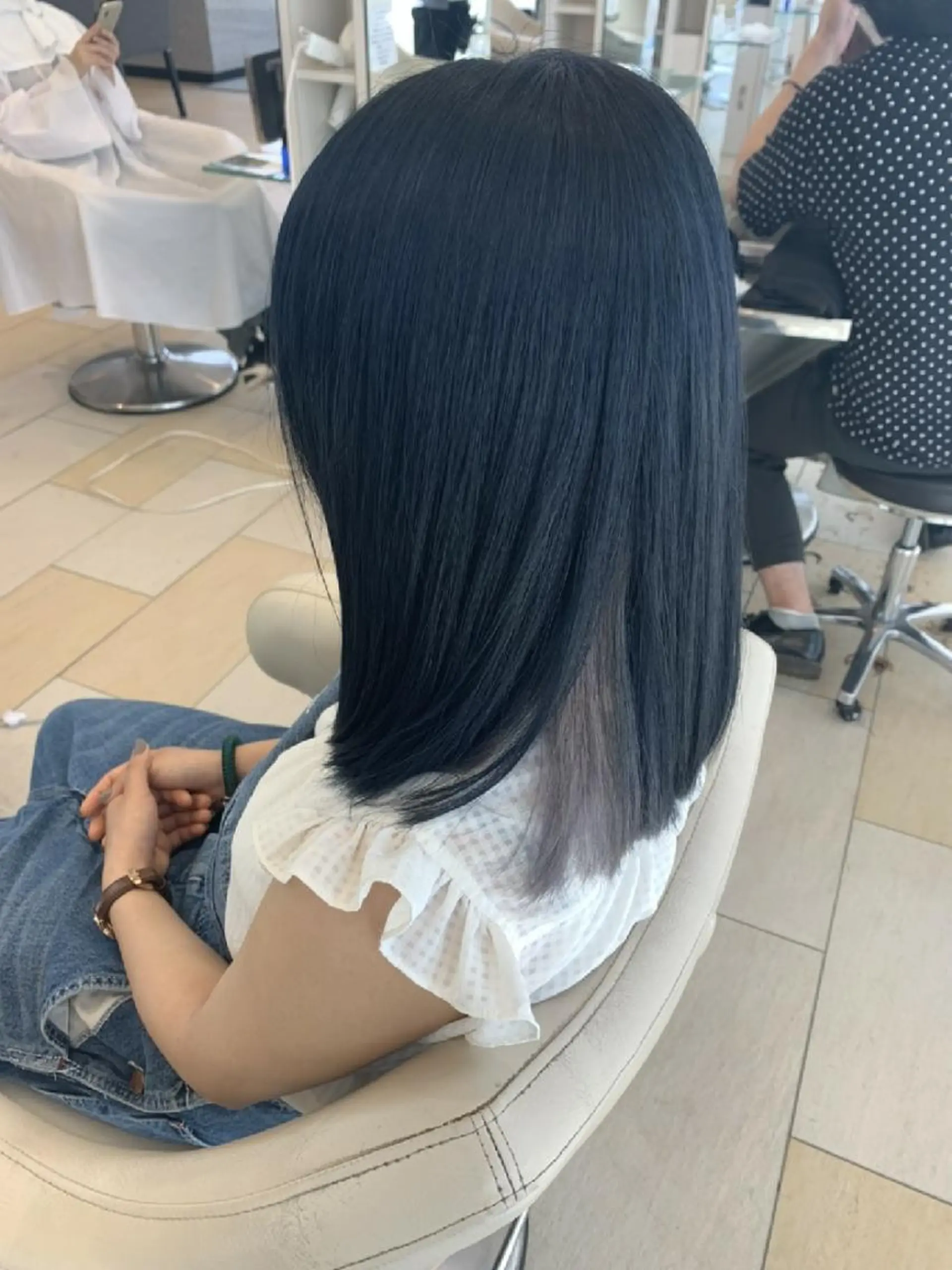 ミディアム 増田 龍太のヘアスタイル