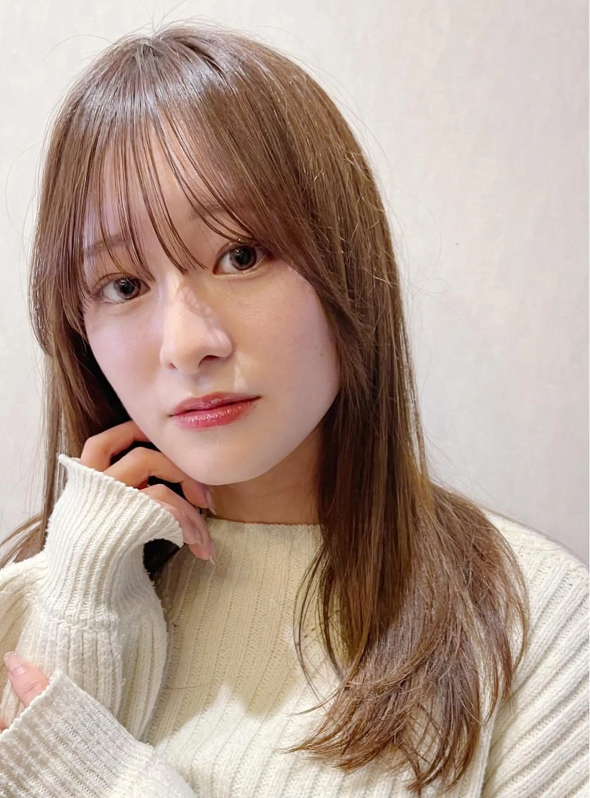 セミロング 大佐古 陣冶のヘアスタイル