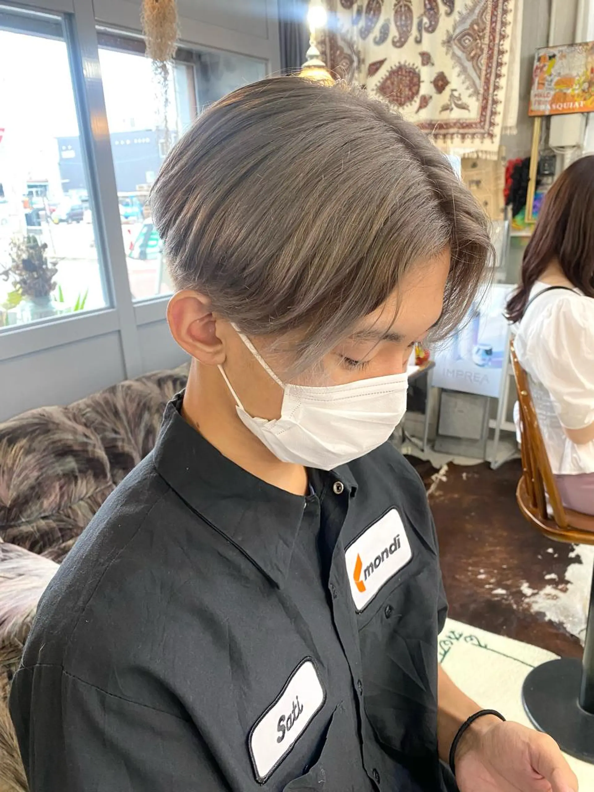 メンズ メンズブリーチ YUIMARL岡山店 MIRAIのヘアスタイル