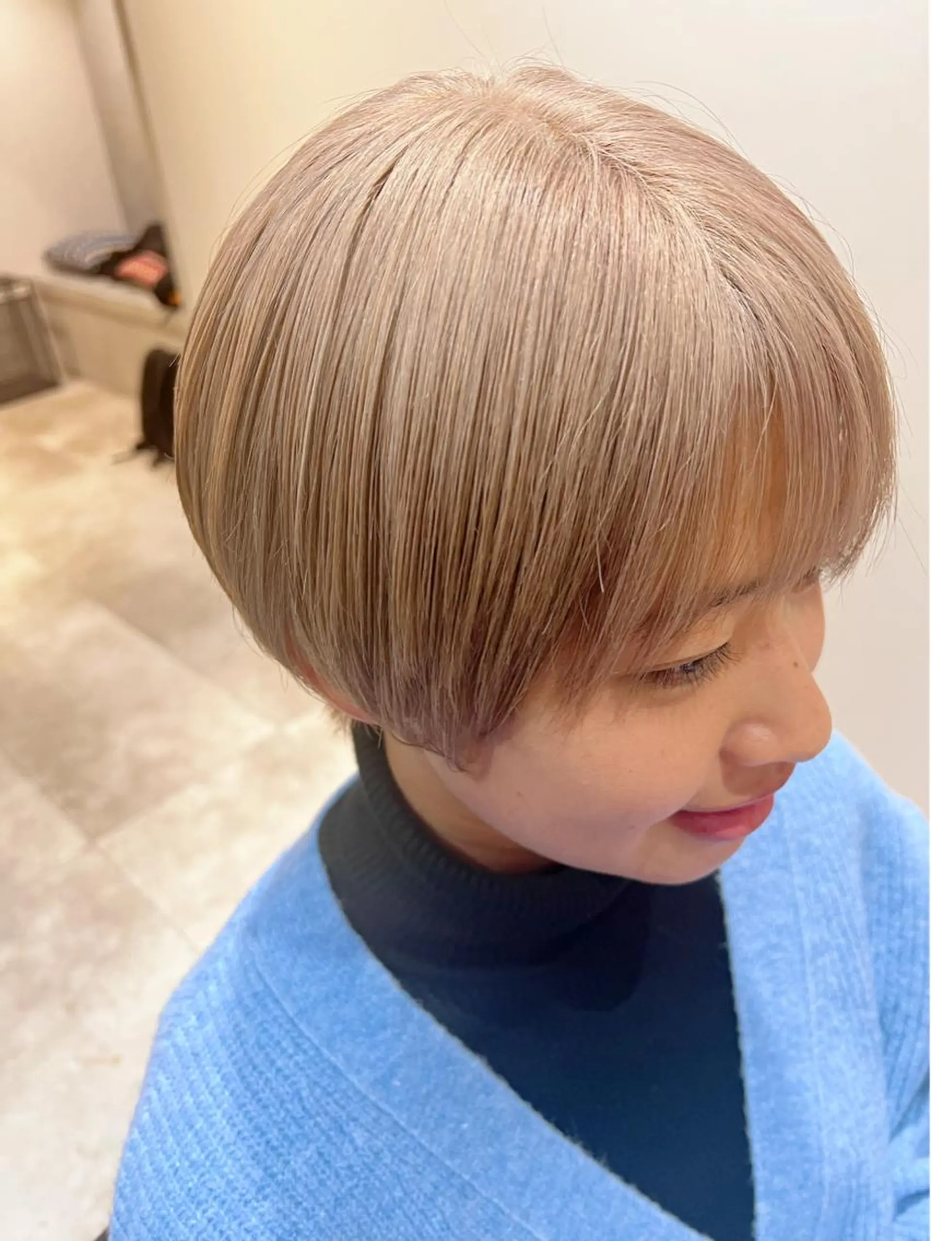 ショート ショートヘア モテ髪🌈細矢 森平のヘアスタイル