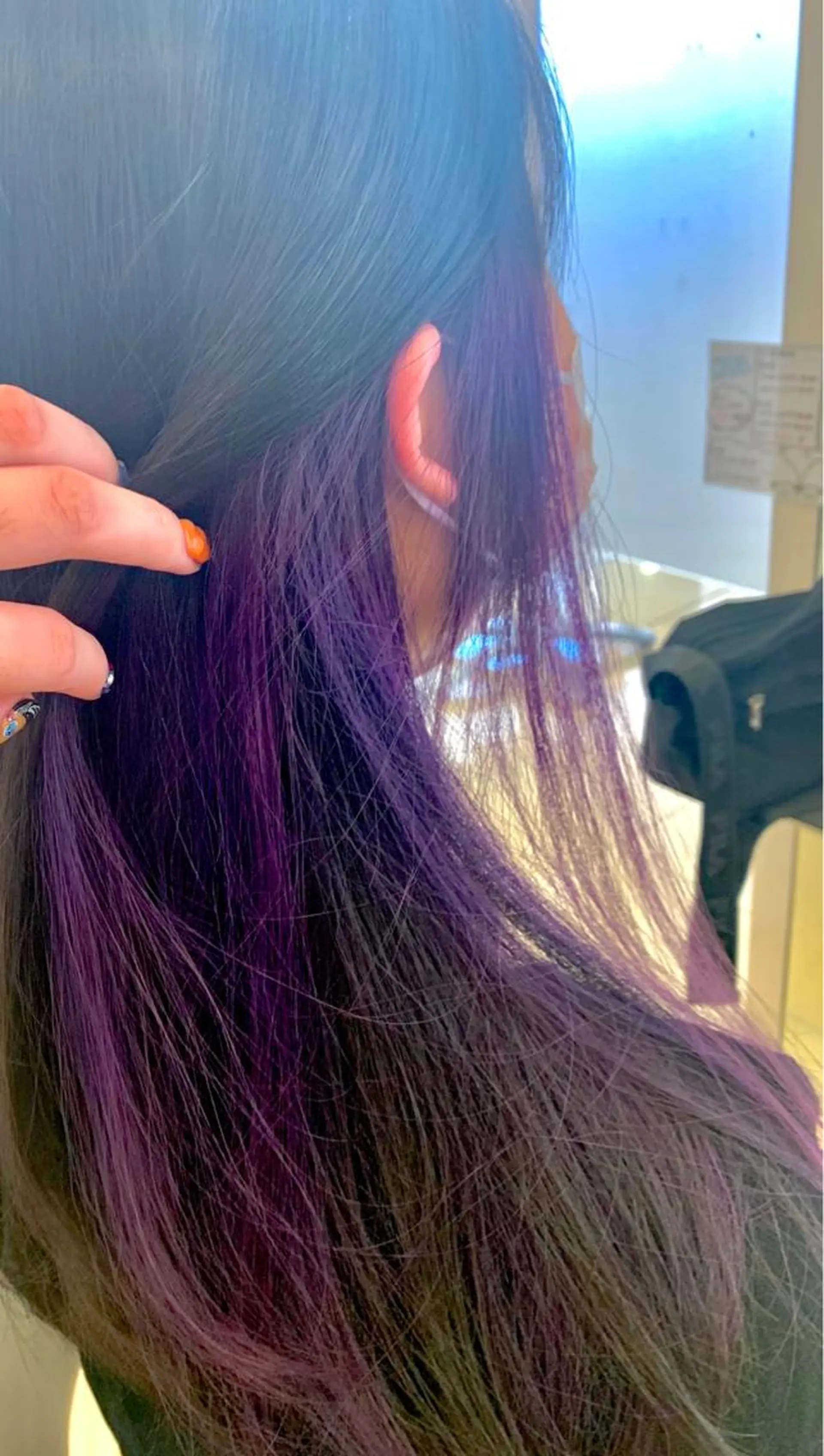 セミロング ヘアカラー 田中 美有のヘアスタイル