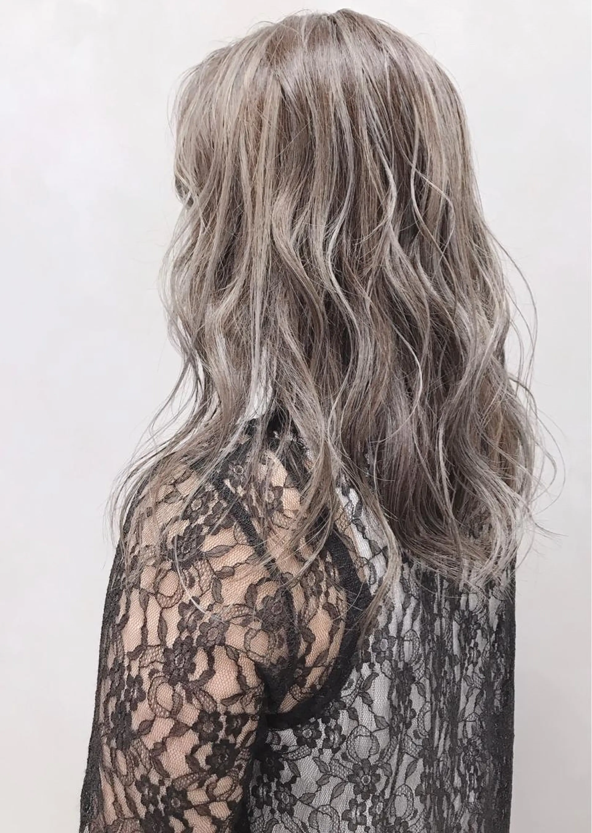 ロング カラー パーマ ヘアアレンジ EIGHTSOL博多 筑紫口店 溝口里穂のヘアスタイル