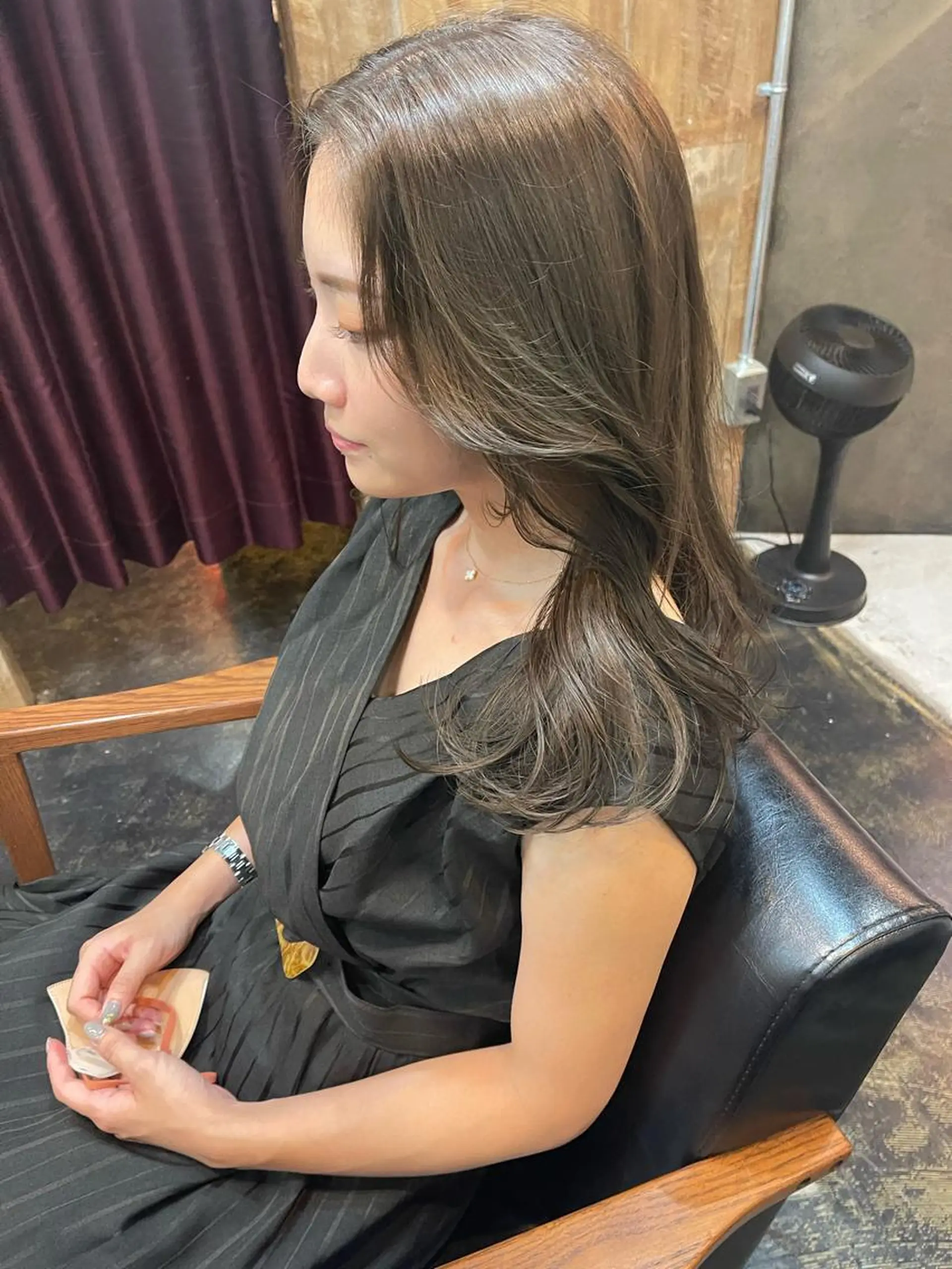 セミロング 韓国 / 中国ヘア 🦋Noniのヘアスタイル