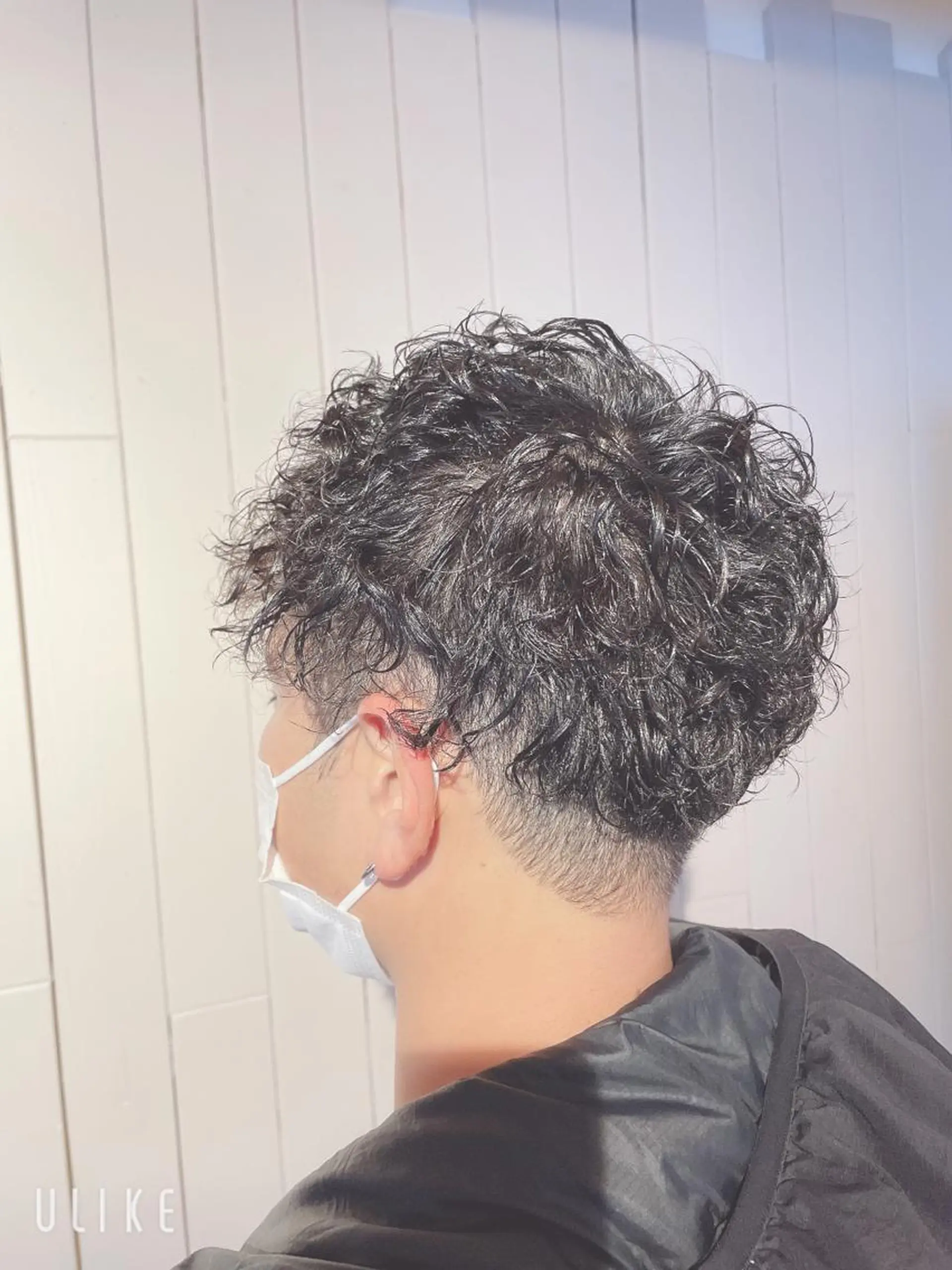 ショート パーマ メンズ メンズパーマ ツイストスパイラルパーマ スパイラルパーマ ❣️モードケイズ塚口 和田一将のヘアスタイル