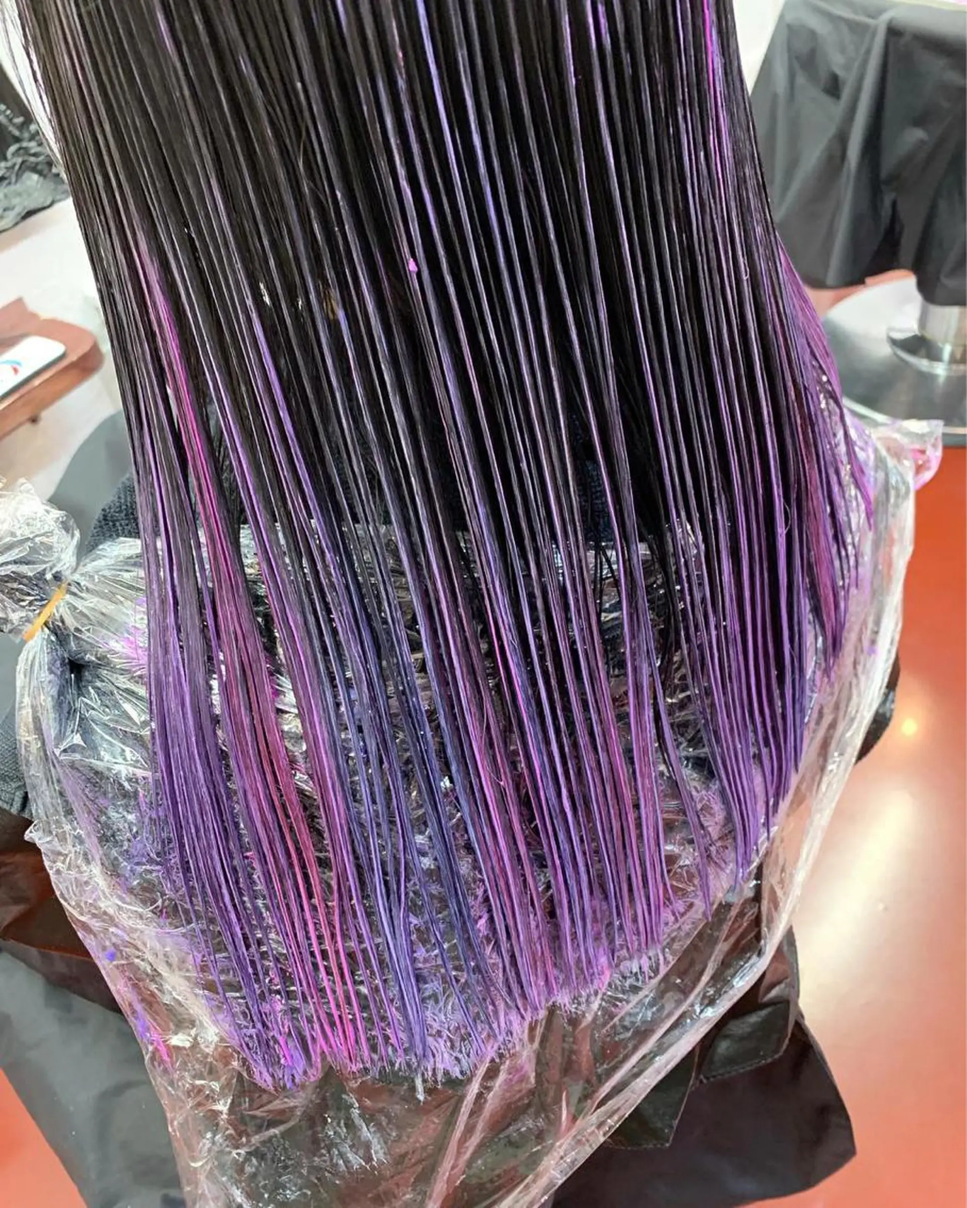 ロング カラー ピンクベージュ/新潟 万代/高橋桃葉🍑のヘアスタイル