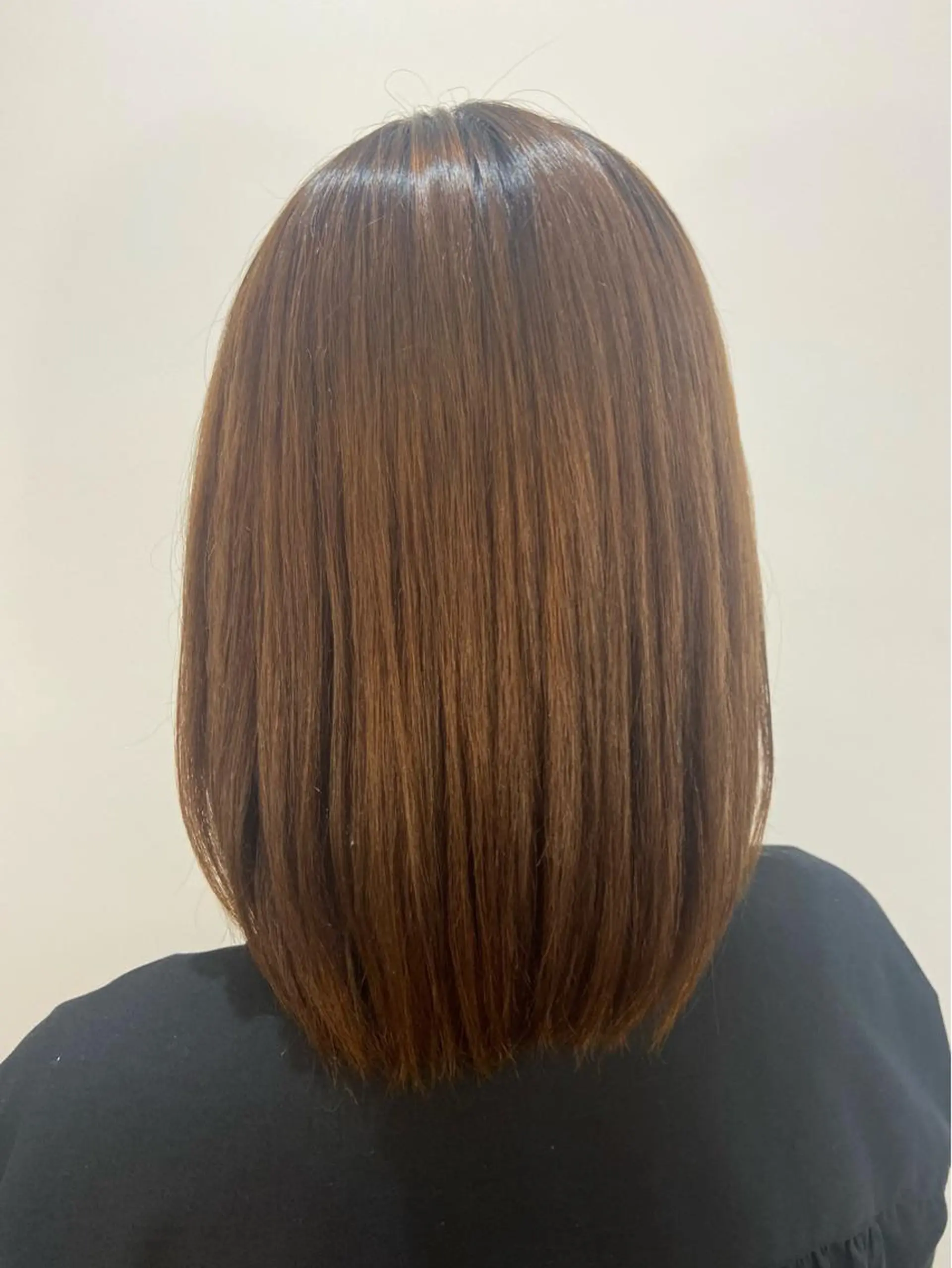 ミディアム 縮毛矯正 縮毛矯正 natsumi / N°ariaのヘアスタイル