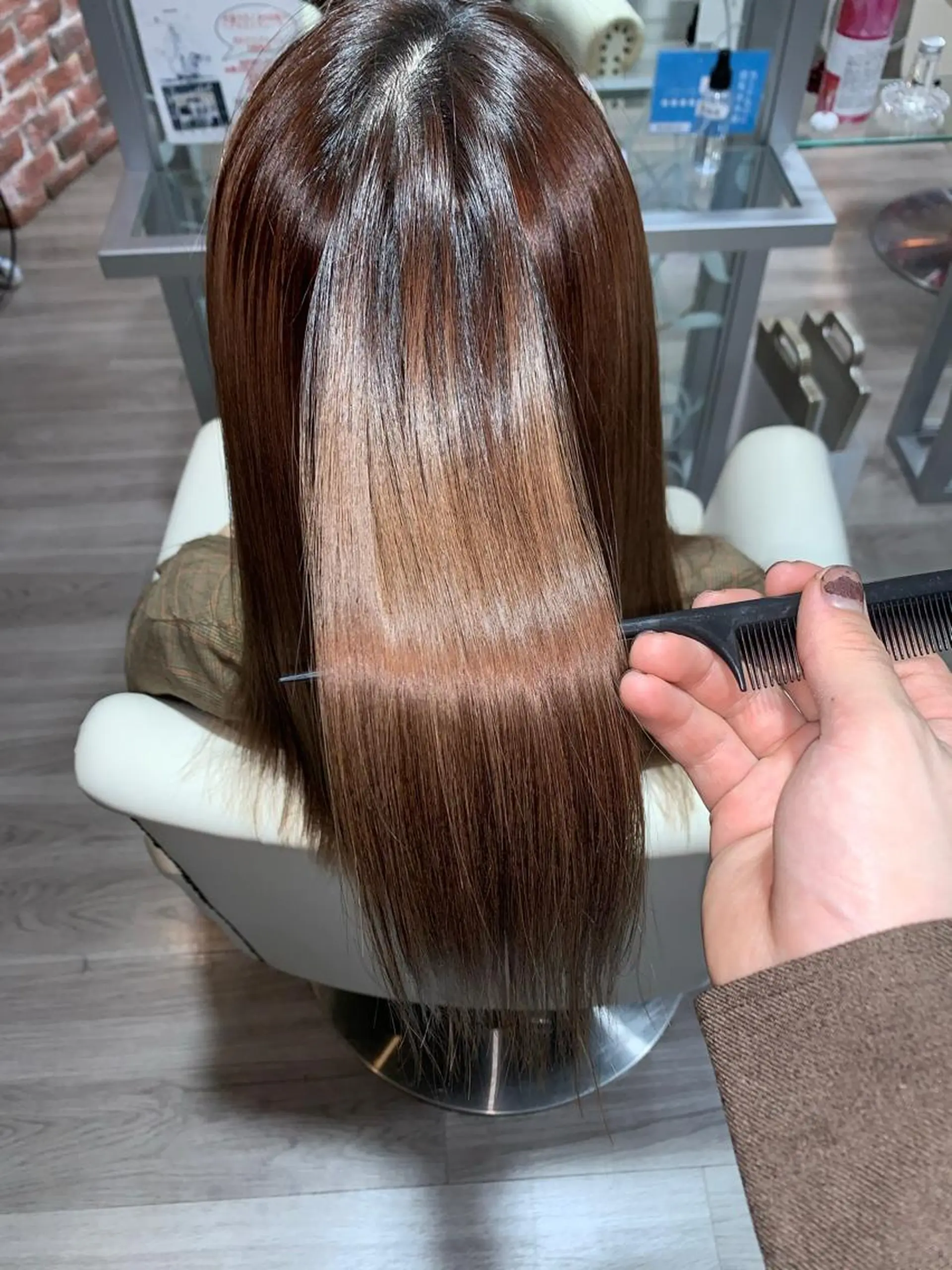 セミロング ✨トレンド特化美容師 WILL上村　拳吾のヘアスタイル