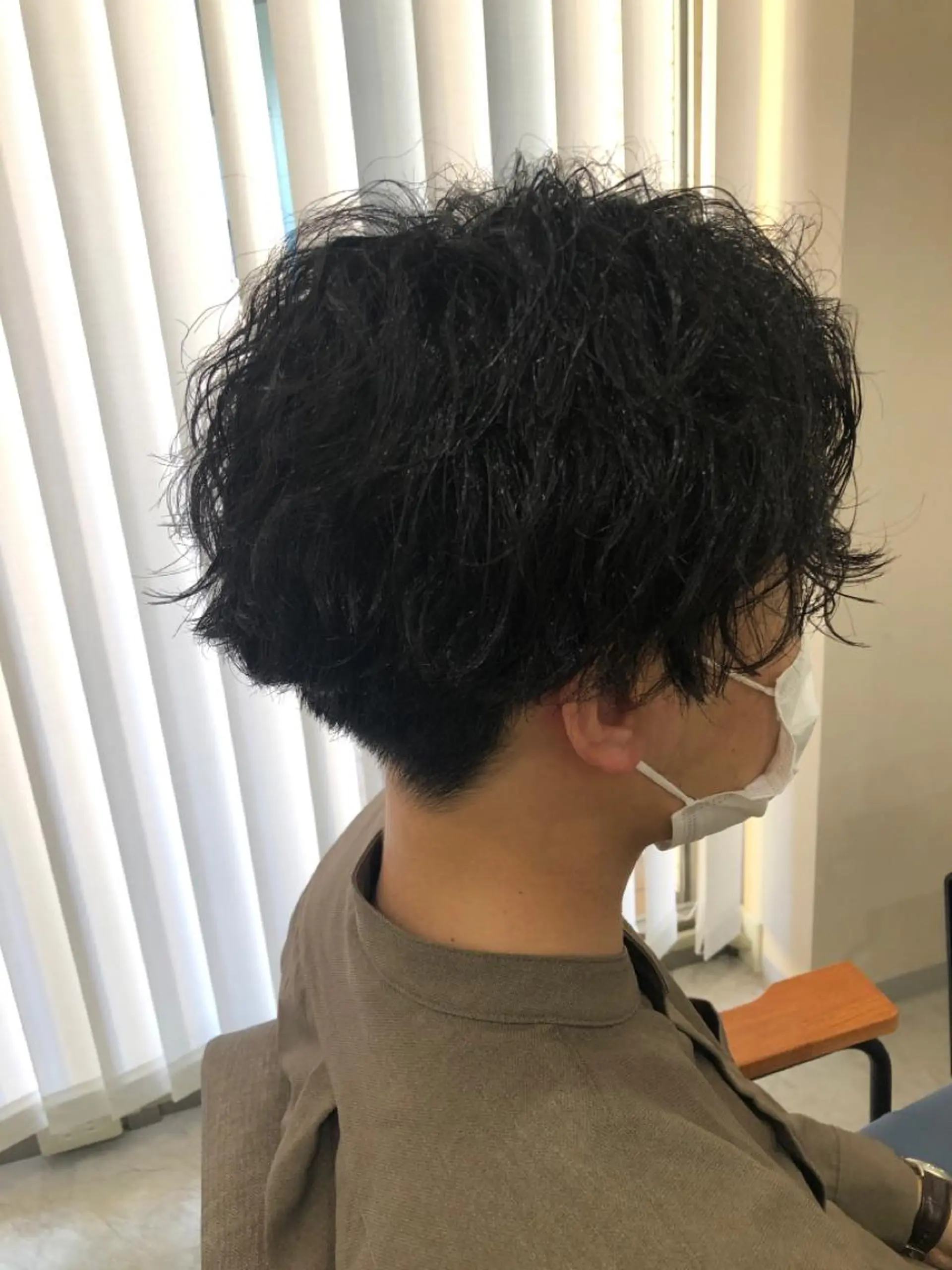ショート パーマ 佐々木 政徳のヘアスタイル