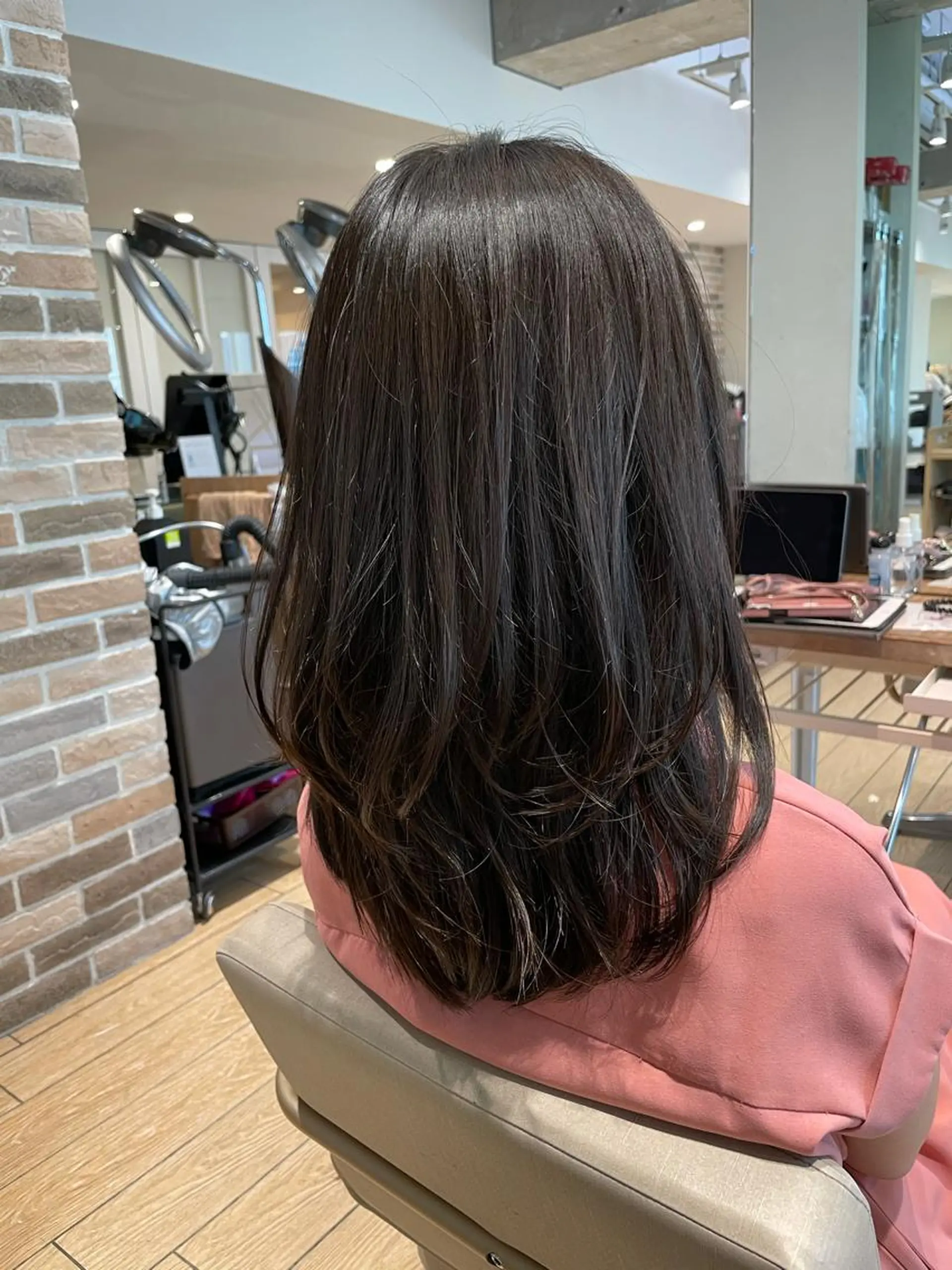 セミロング 市原 大翼のヘアスタイル