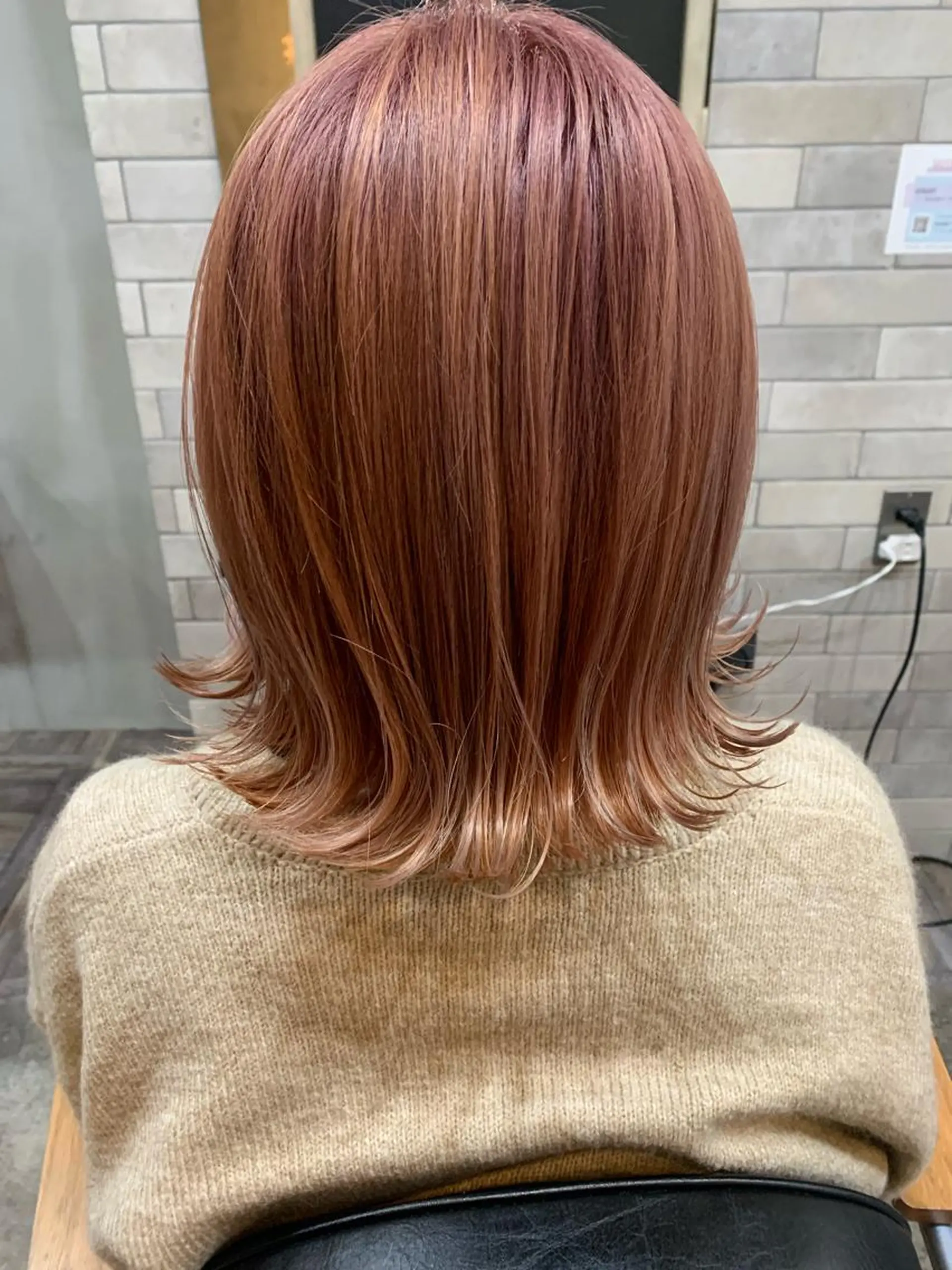 ミディアム ヘアカラー トリートメント 山本 みきのヘアスタイル