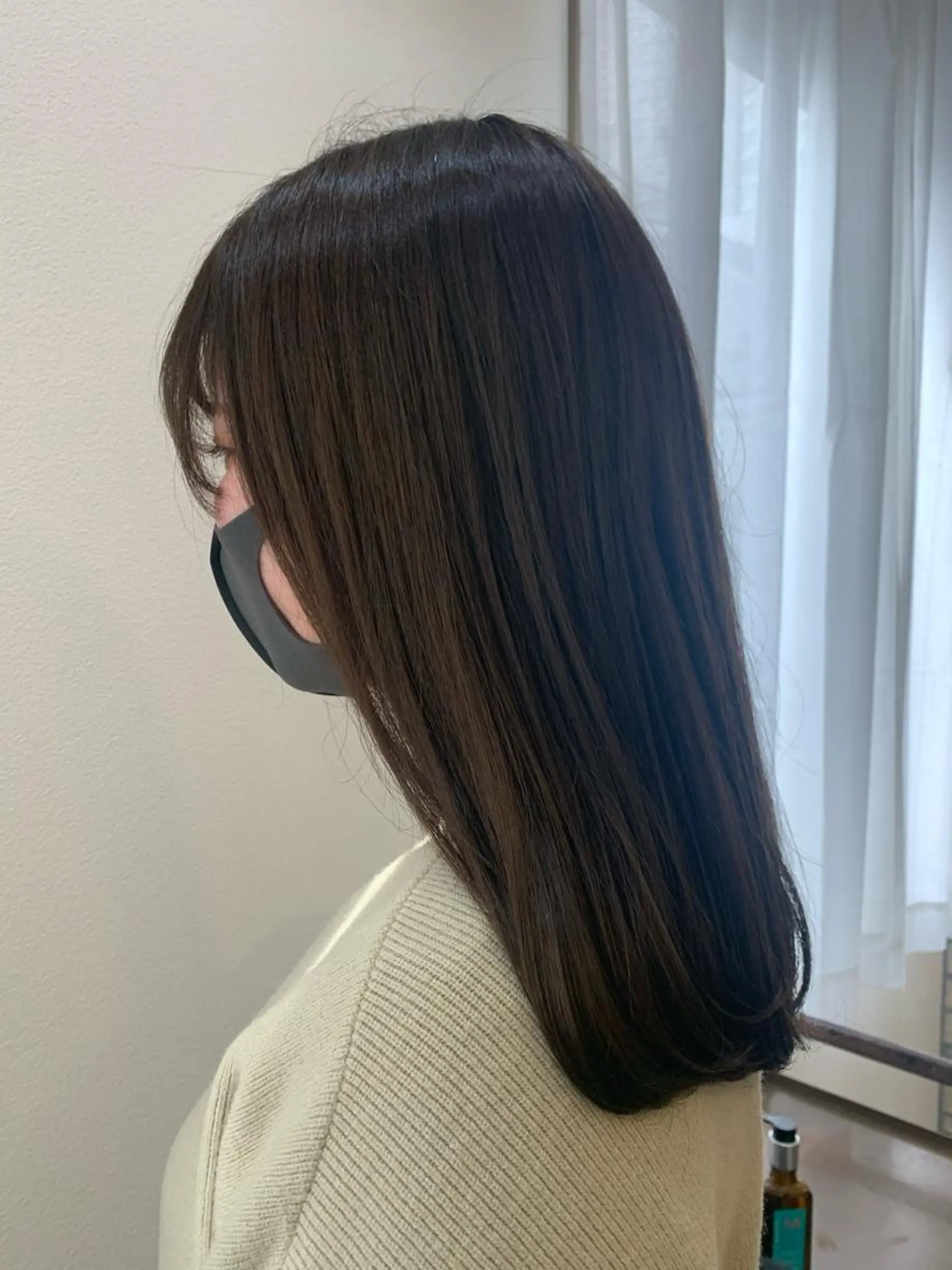 セミロング カラー トリートメント 現地韓国ヘア🇰🇷 Chisaki치사키のヘアスタイル