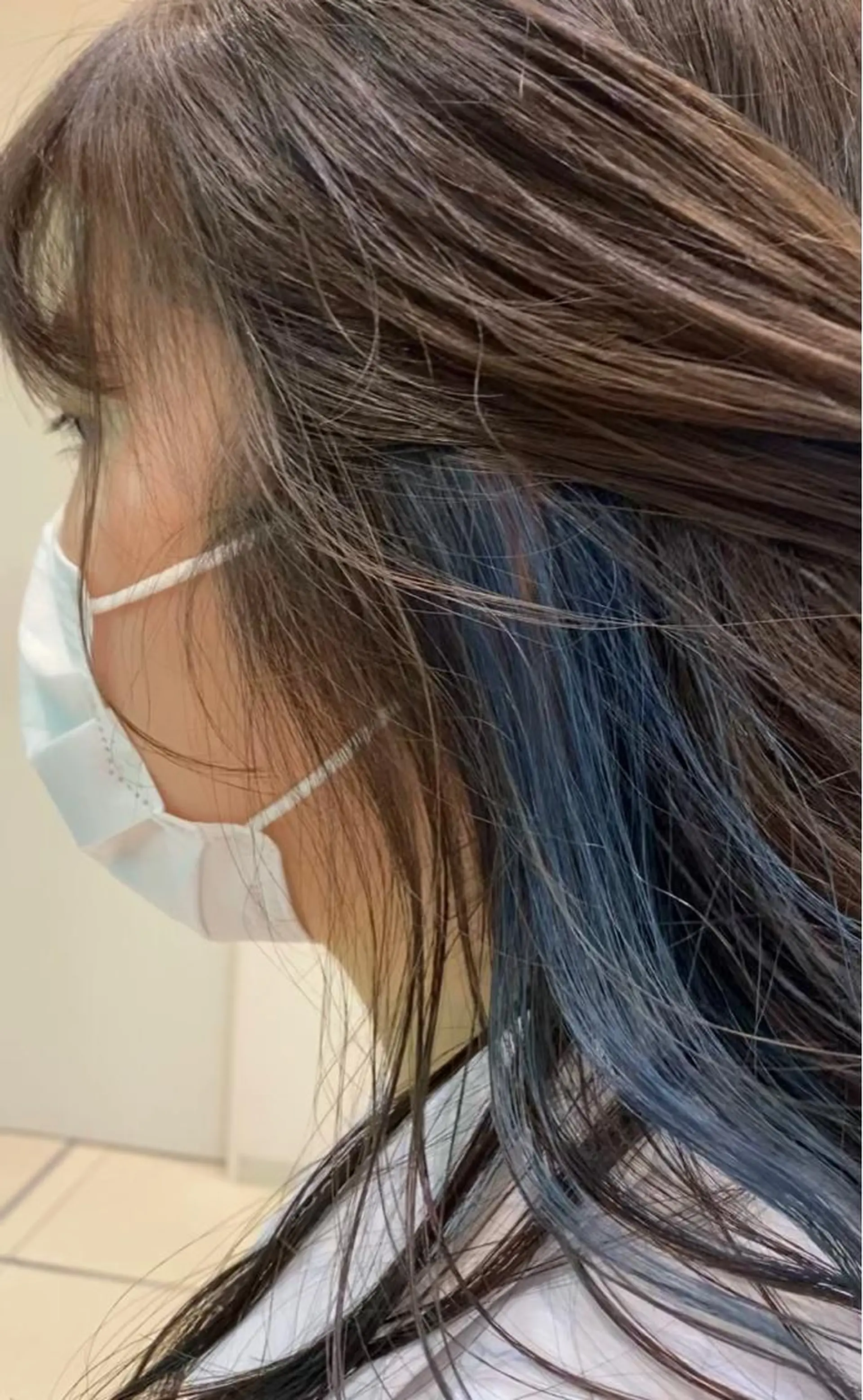 ロング カラー レイヤーカット🍒韓 国ヘア🍒ひかりのヘアスタイル