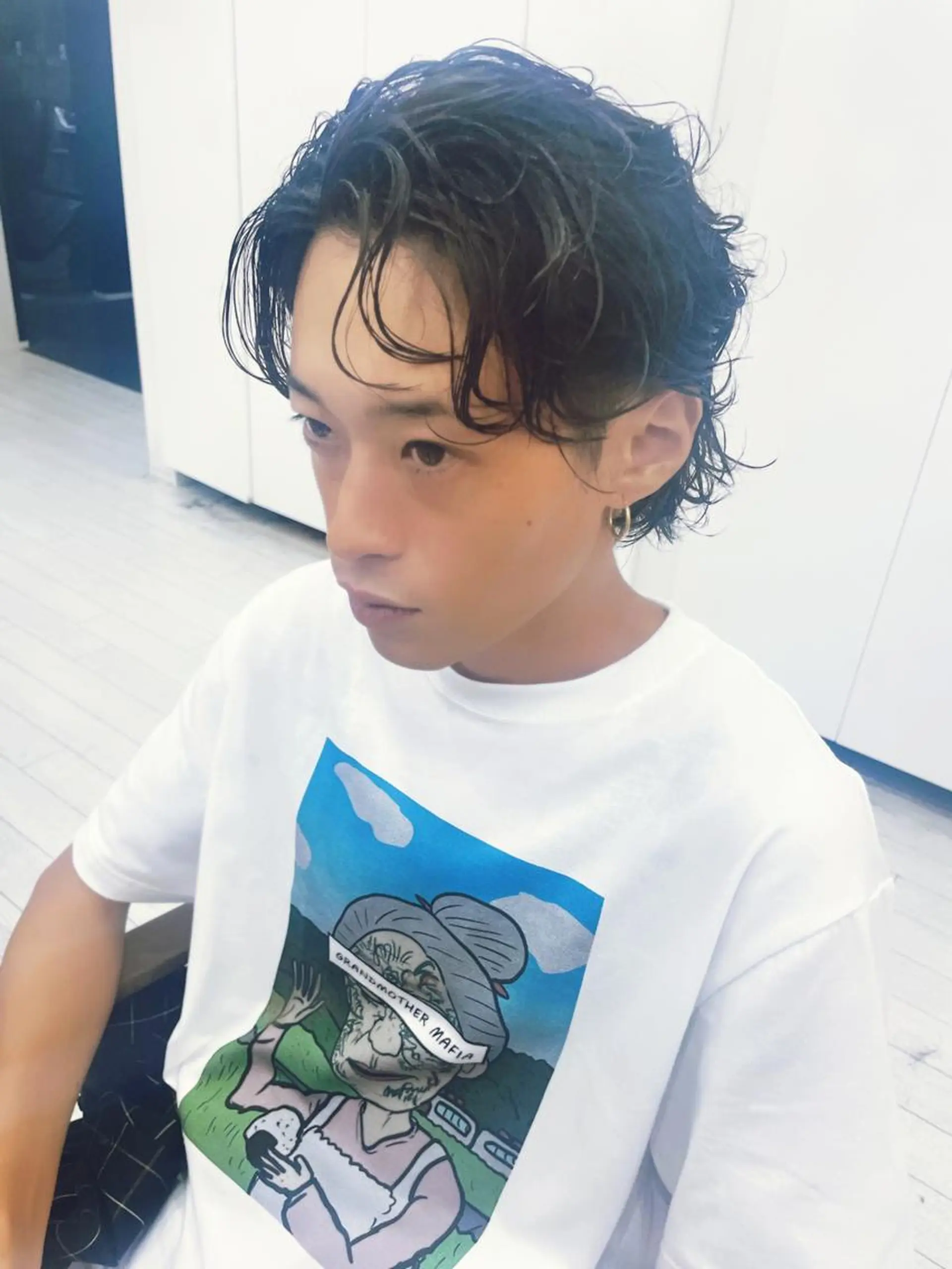 ショート メンズ パーマ saito (8/31まで在籍)のヘアスタイル