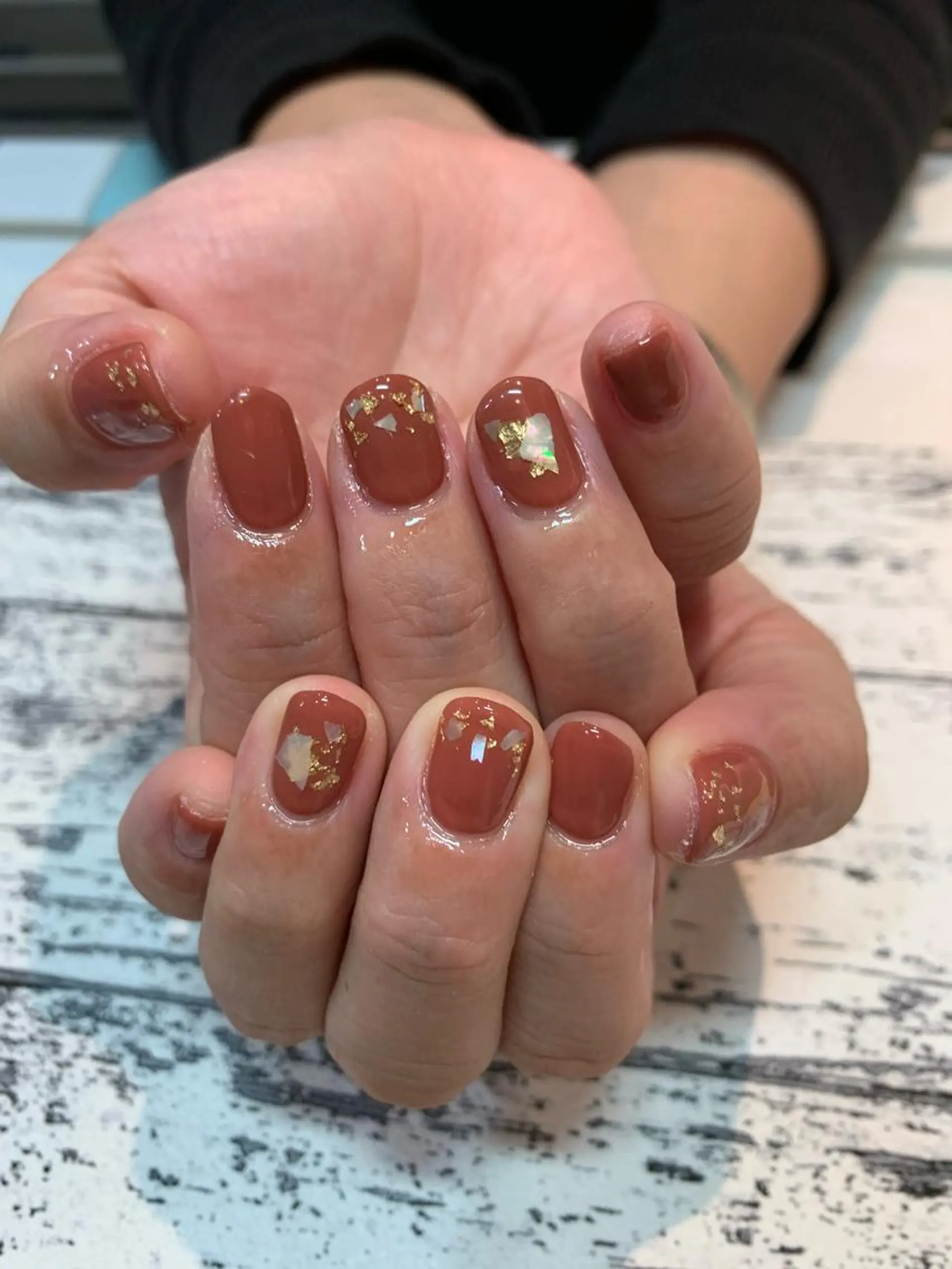 ネイル ハンドネイル 高尾 梨花のネイルデザイン