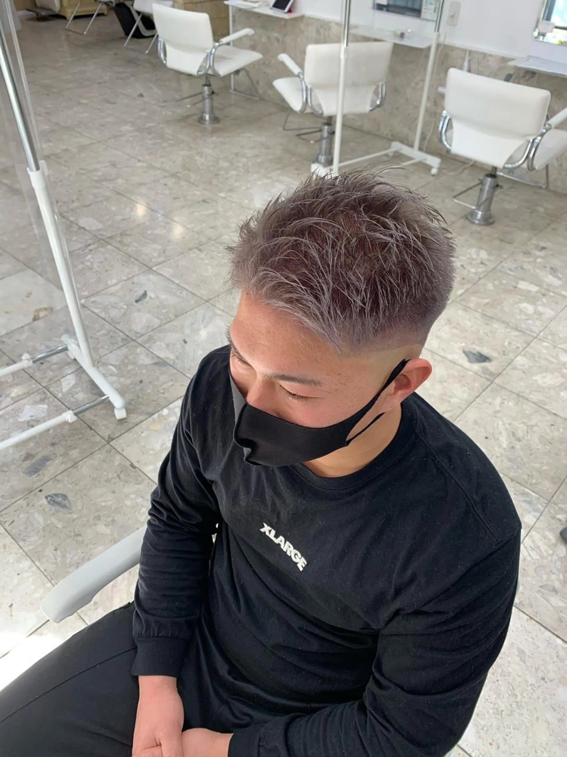 ショート メンズ フェードカット スキンフェード 相武台ショート特化 💐川崎希💐のヘアスタイル