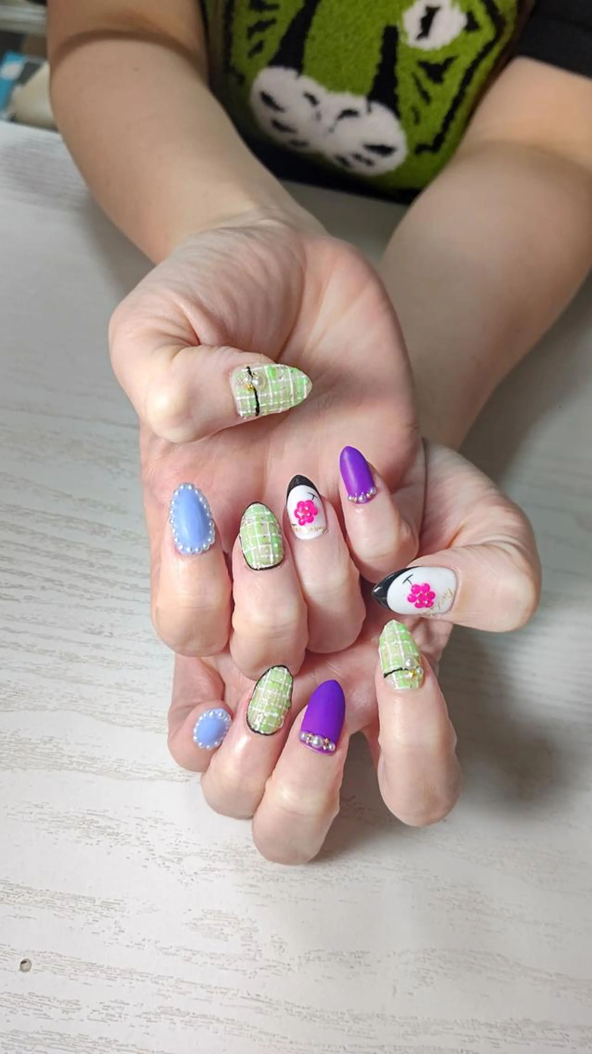 ネイル ハンドネイル nail salon Blancのネイルデザイン