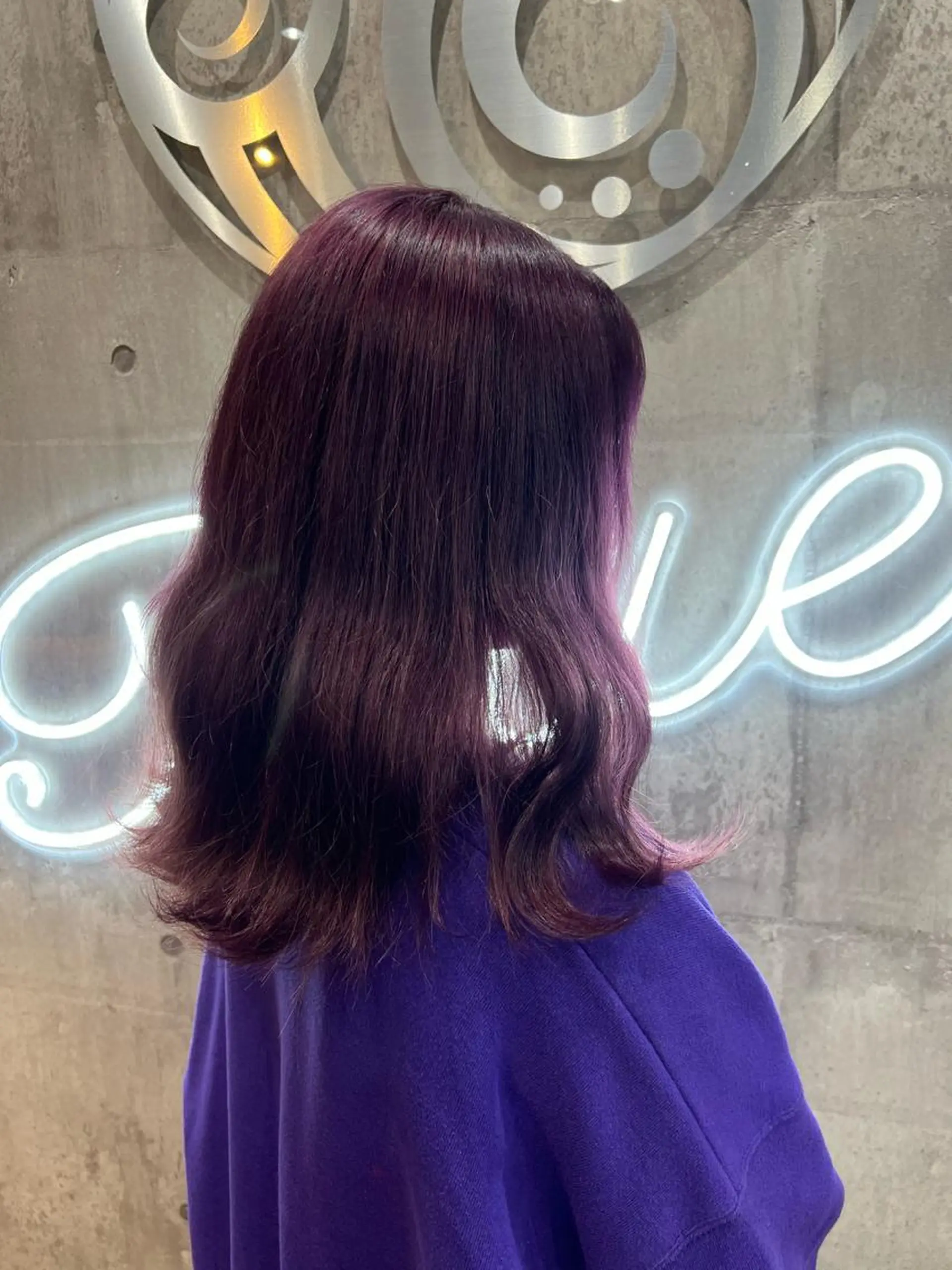 セミロング カラー パーマ ヘアアレンジ メンズ キッズ ネイル マツエク・マツパ アイブロウ ヘアカラー 🧸レイヤー/韓国/ 艶髪/ひなたまる🧸のヘアスタイル