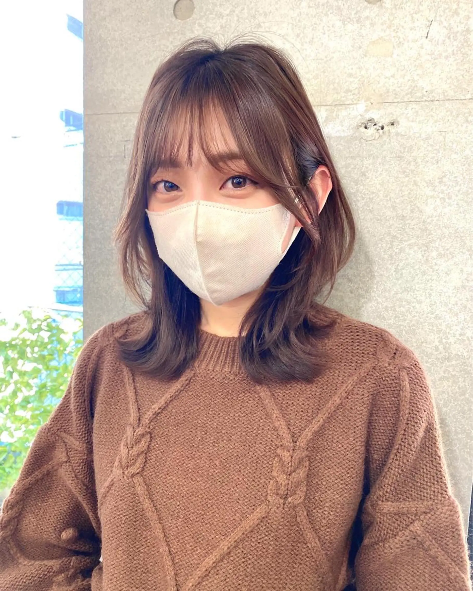 ミディアム カラー 似合わせレイヤー 🇰🇷荒木洋文のヘアスタイル