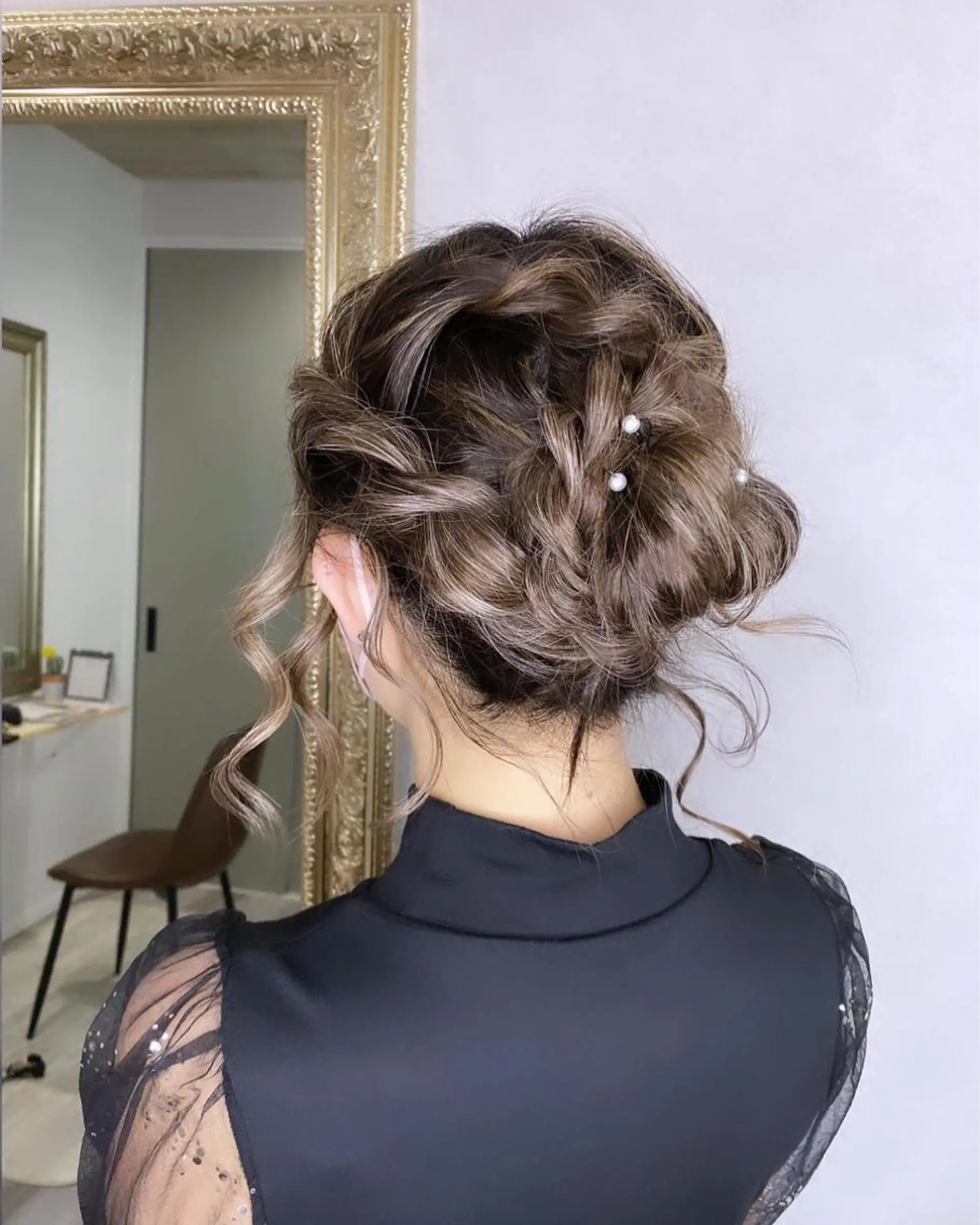 ヘアアレンジ ヘアセット Designer EGGのマツエク・マツパデザイン