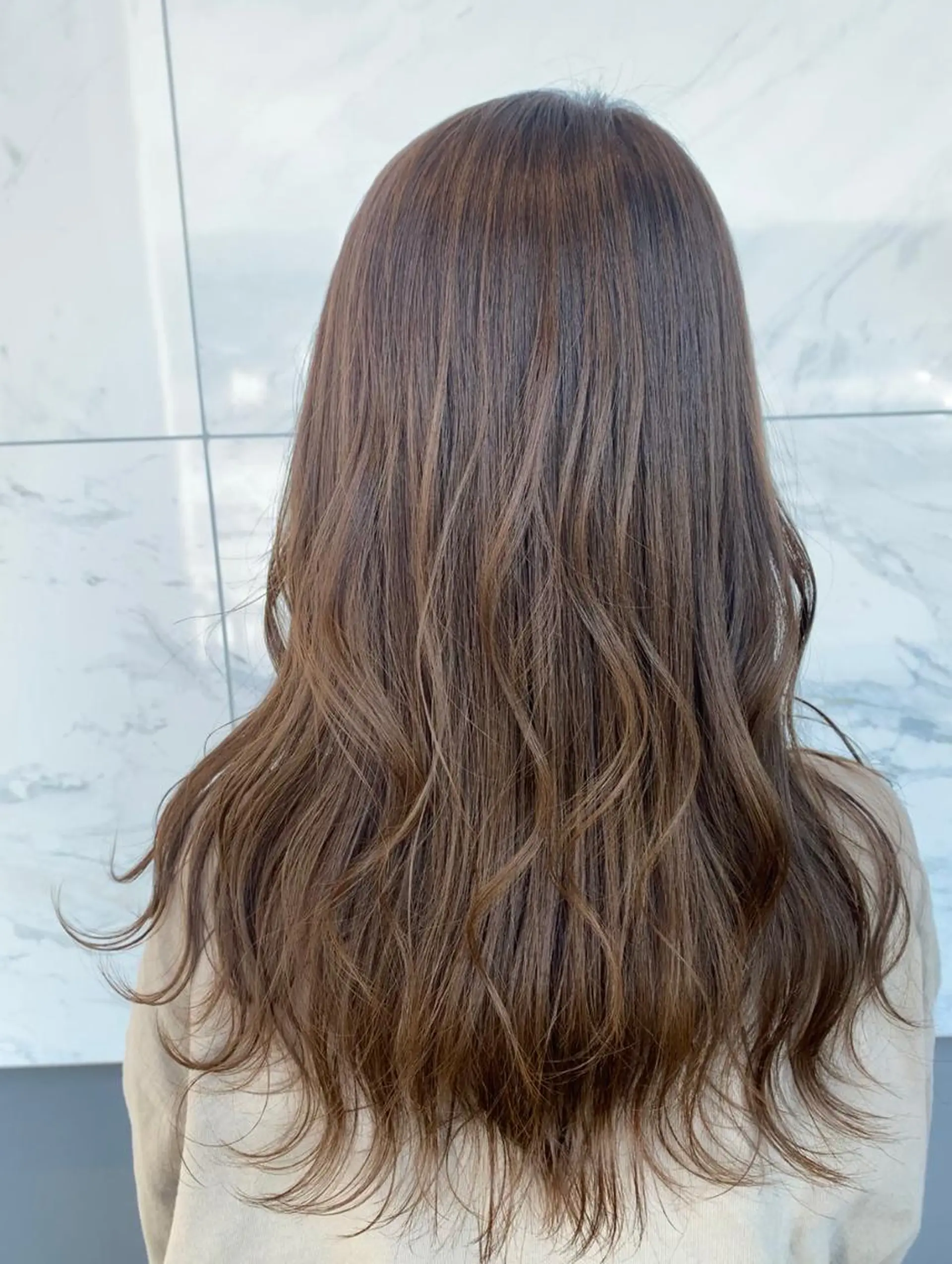 ロング カラー 松永 らりっさのヘアスタイル
