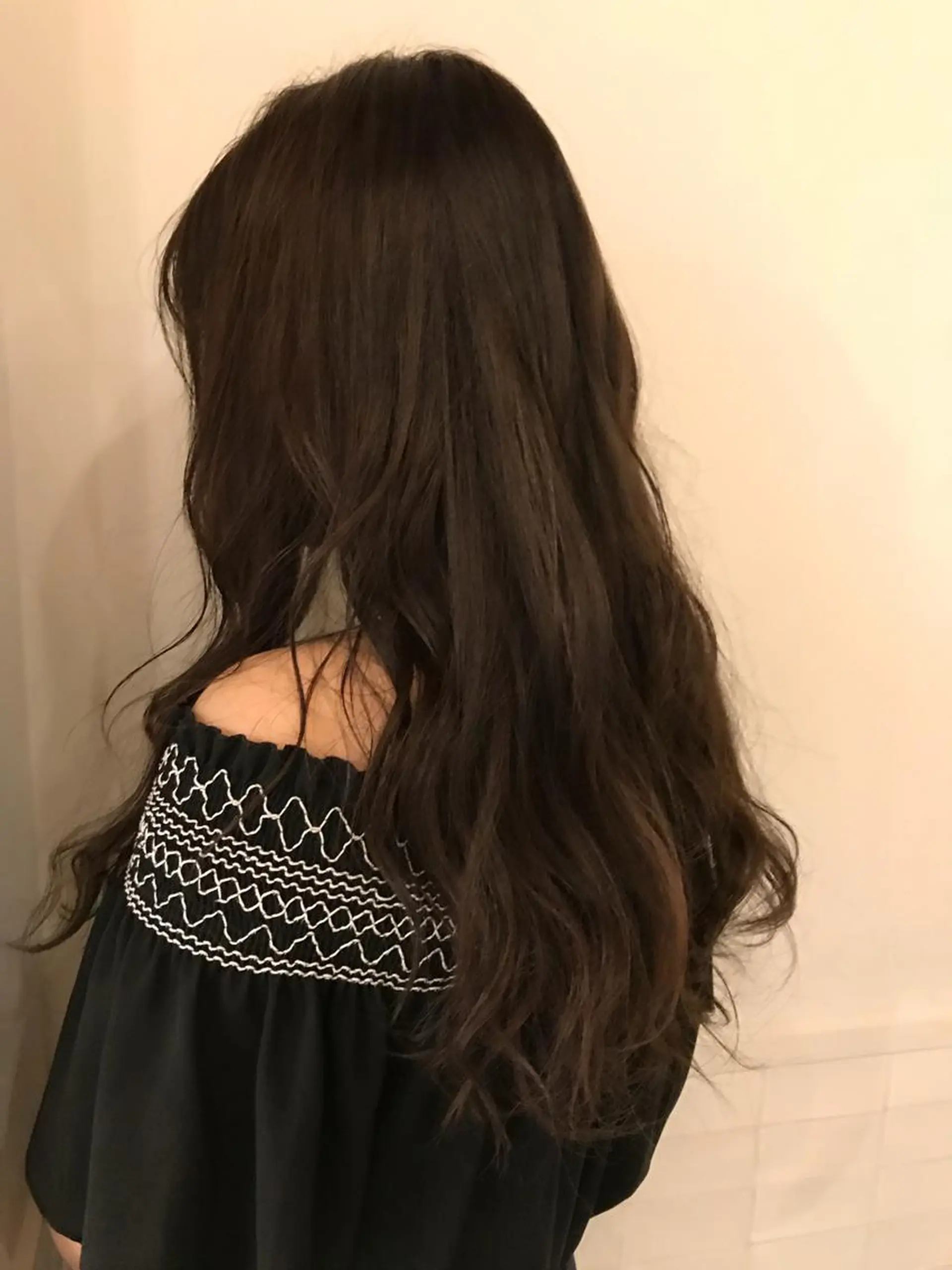 ロング カラー ベージュカラー 切りっぱなしボブ ソノキユウカのヘアスタイル